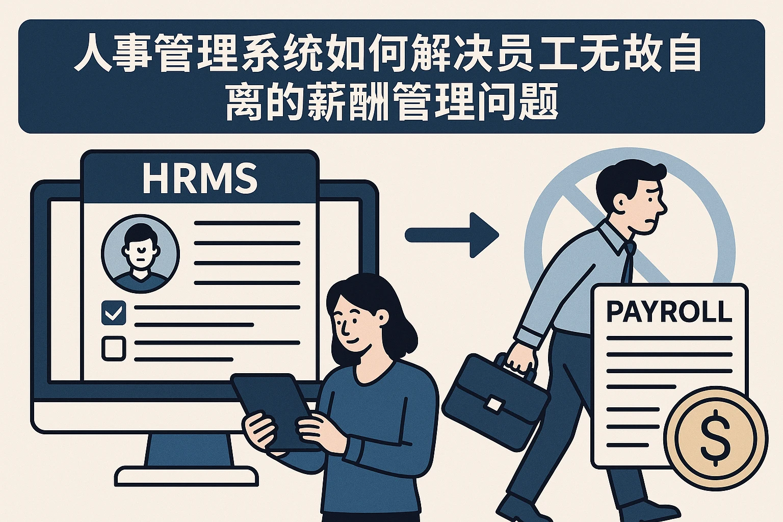 人事管理系统如何解决员工无故自离的薪酬管理问题