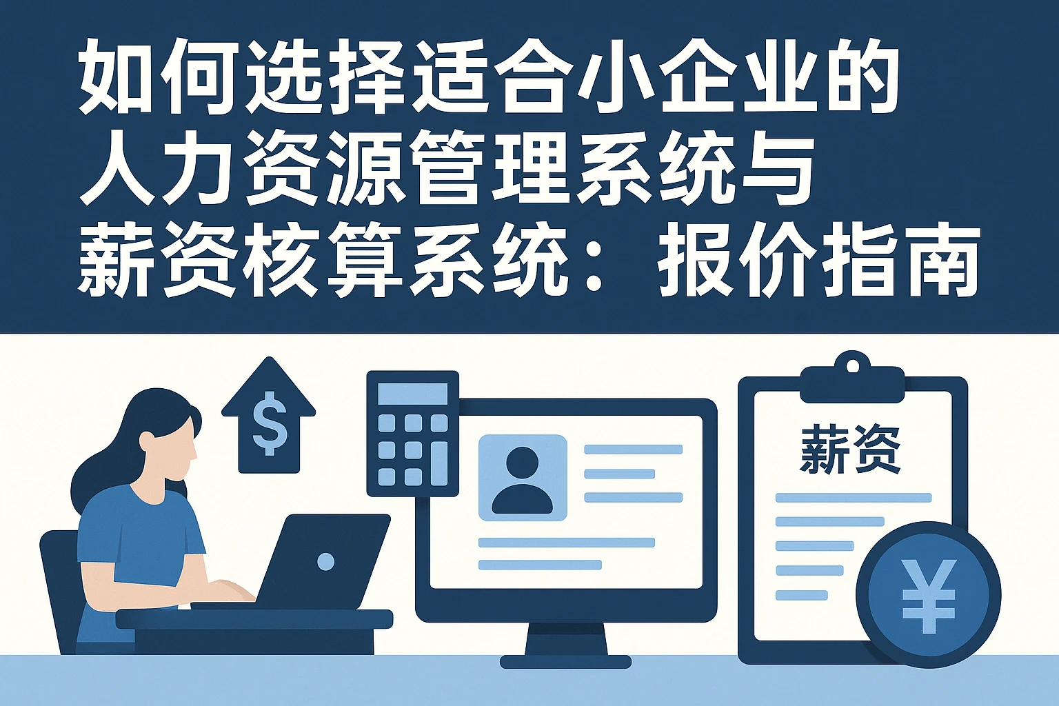 如何选择适合小企业的人力资源管理系统与薪资核算系统：报价指南