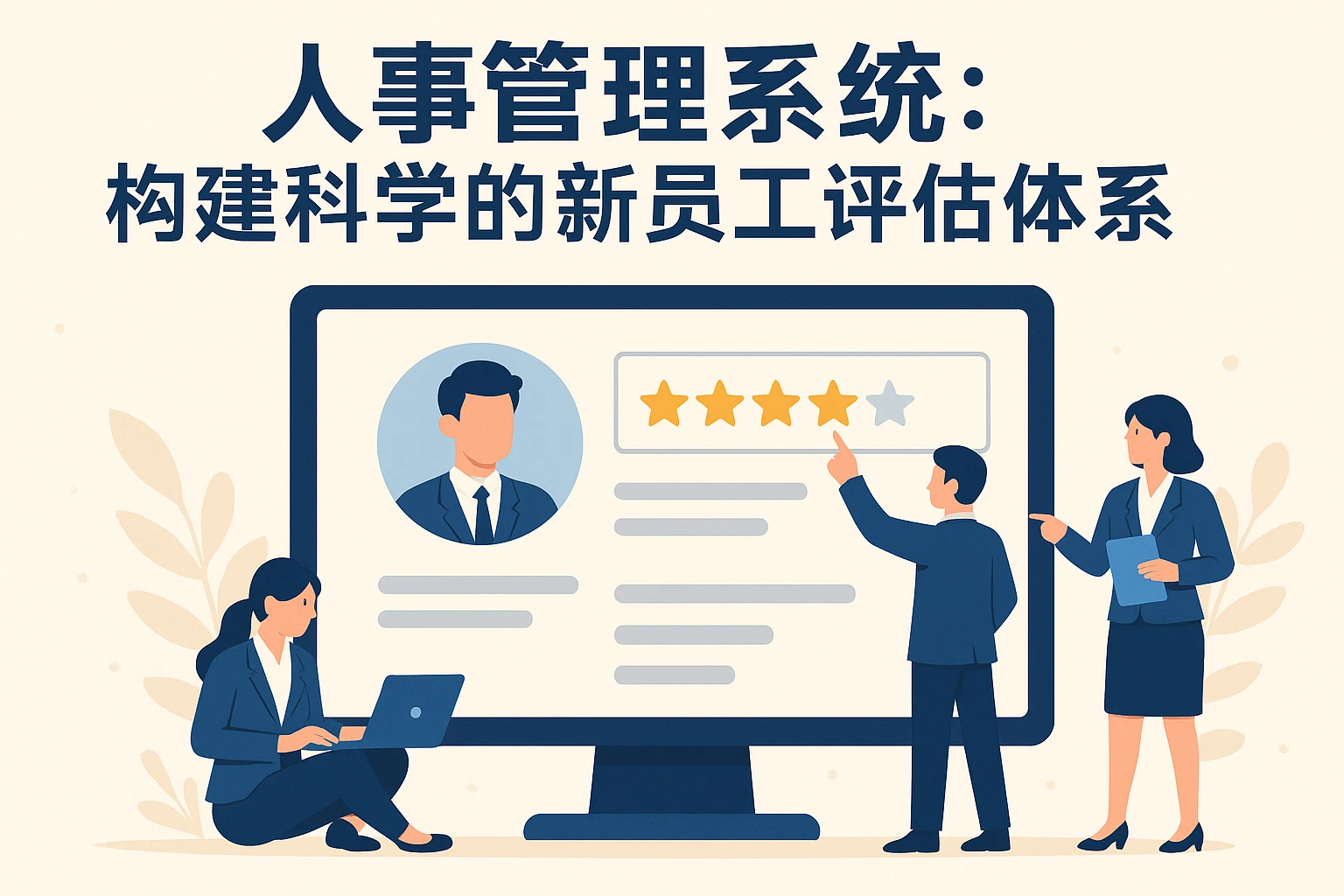 人事管理系统：构建科学的新员工评估体系