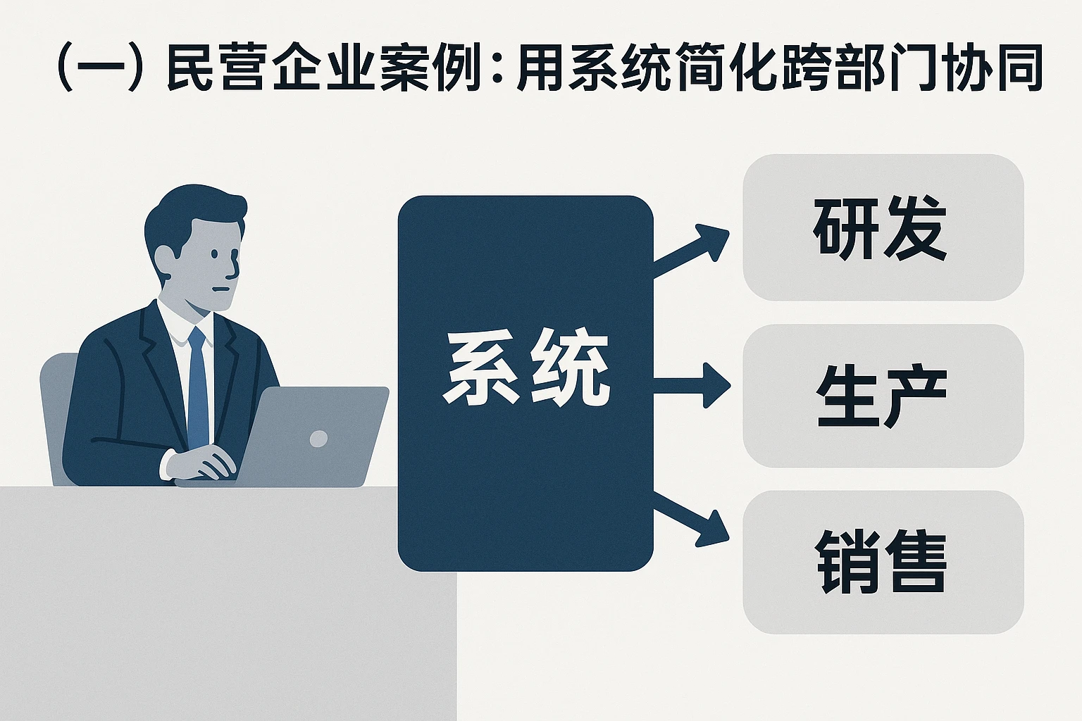 （一）民营企业案例：用系统简化跨部门协同