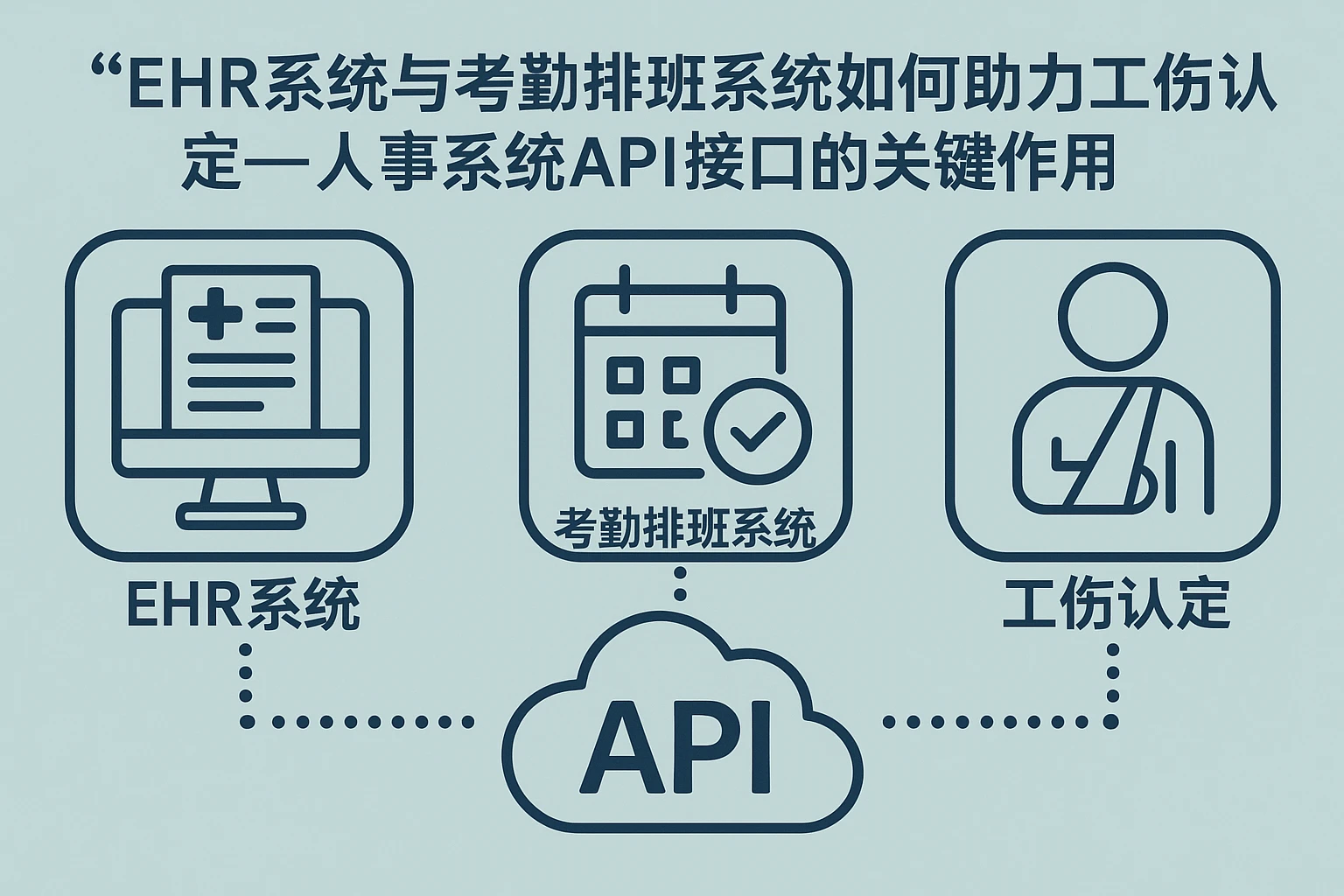 EHR系统与考勤排班系统如何助力工伤认定——人事系统API接口的关键作用