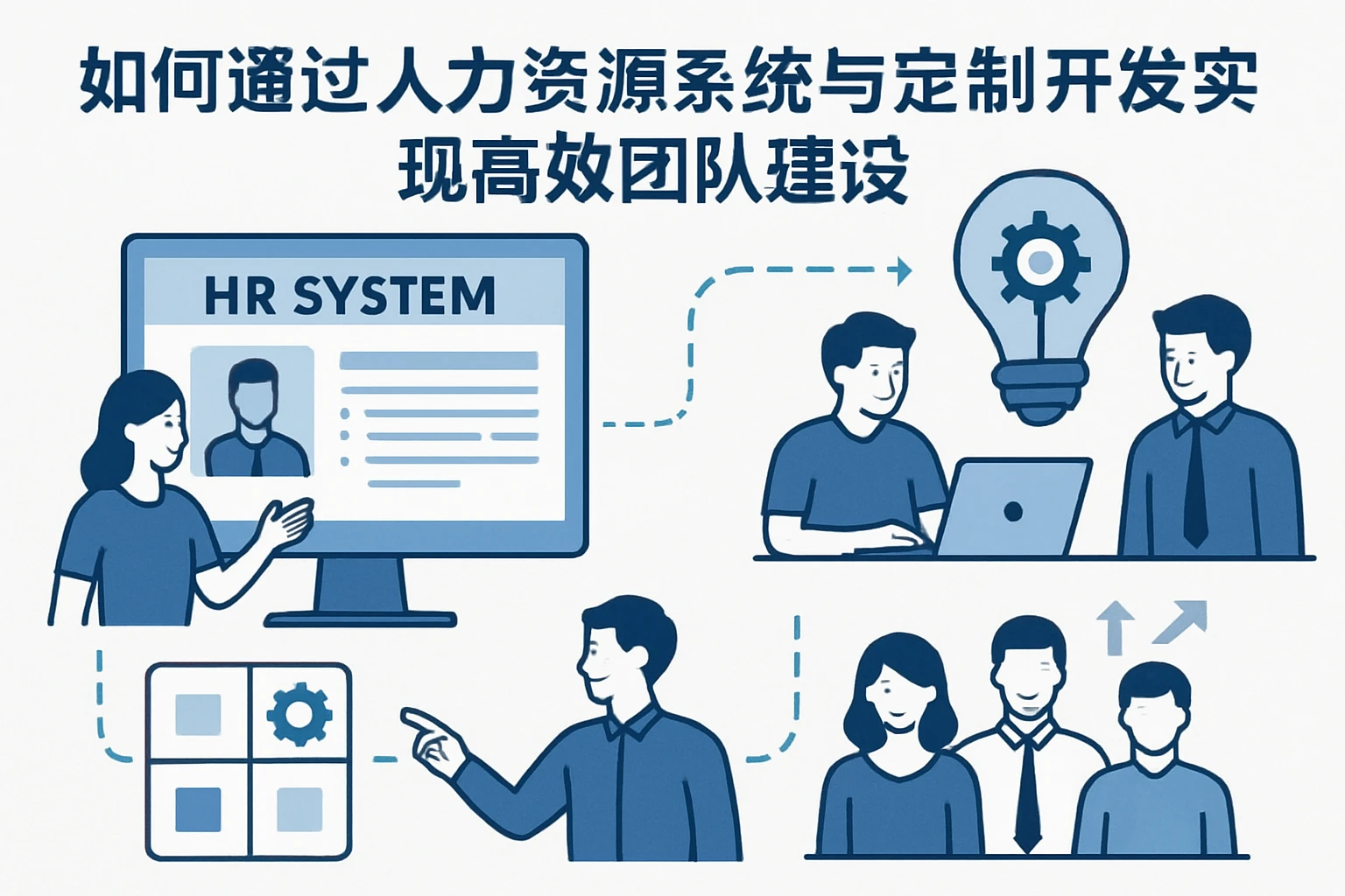 如何通过人力资源系统与定制开发实现高效团队建设