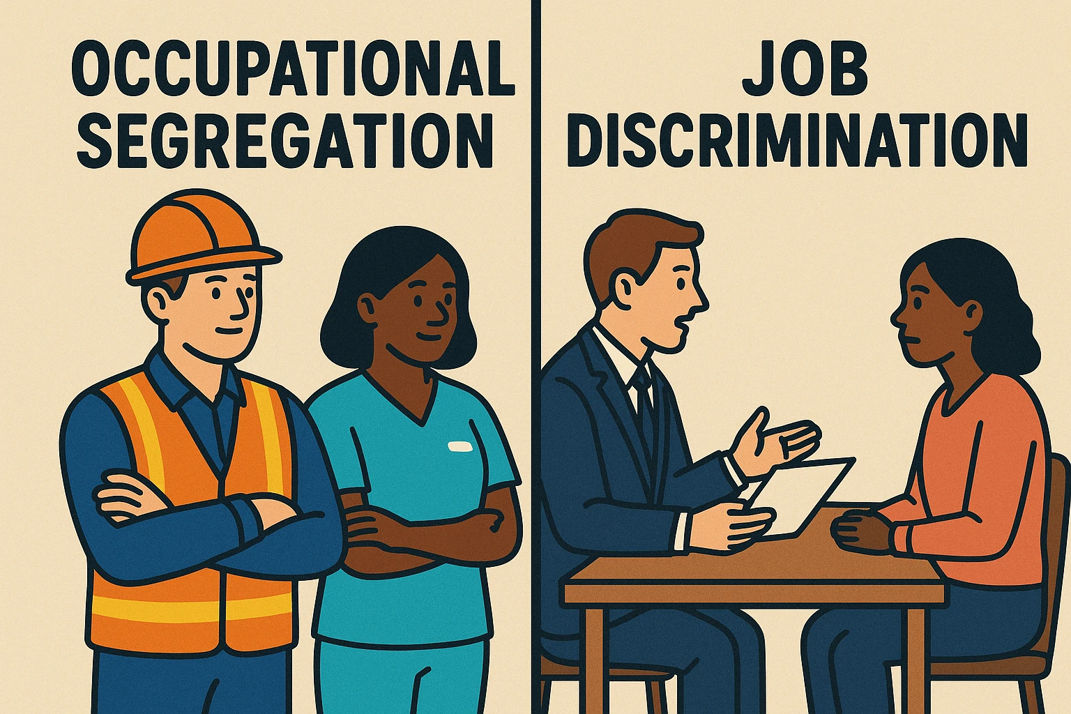 职业隔离与职位歧视的区分