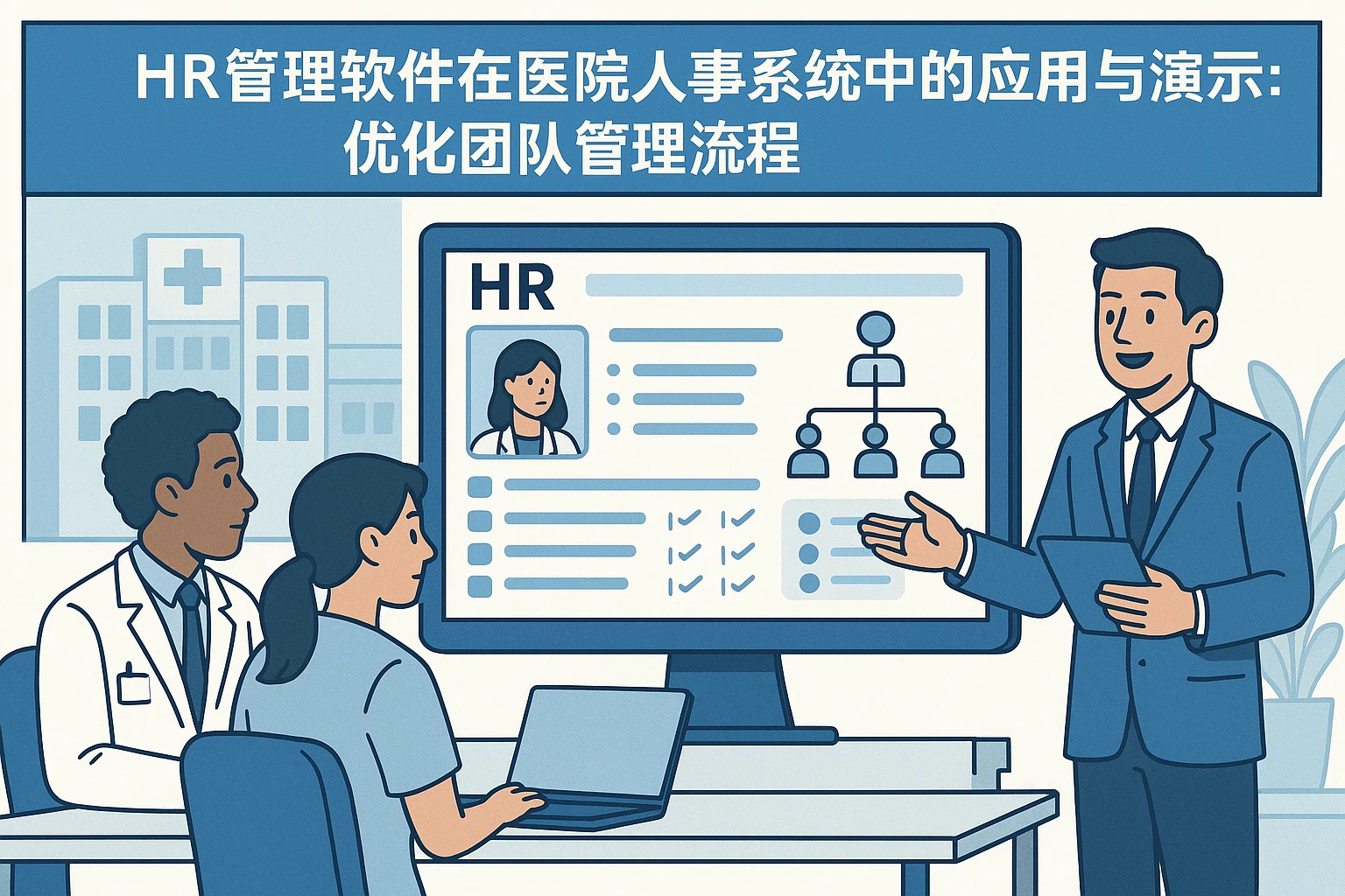 HR管理软件在医院人事系统中的应用与演示：优化团队管理流程