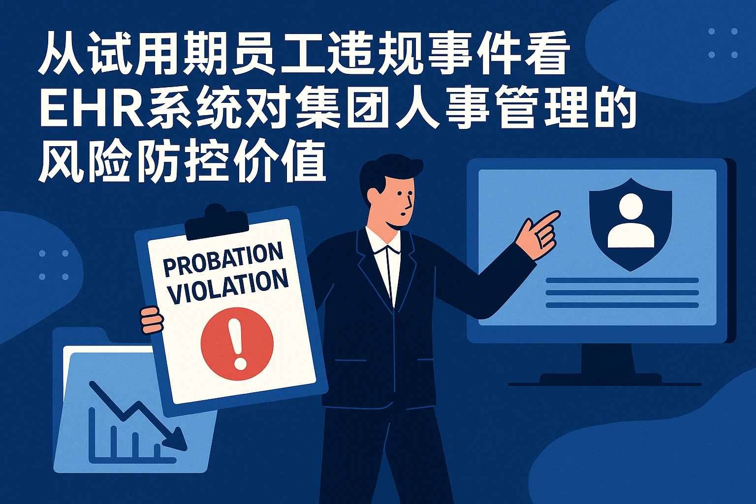 从试用期员工违规事件看EHR系统对集团人事管理的风险防控价值