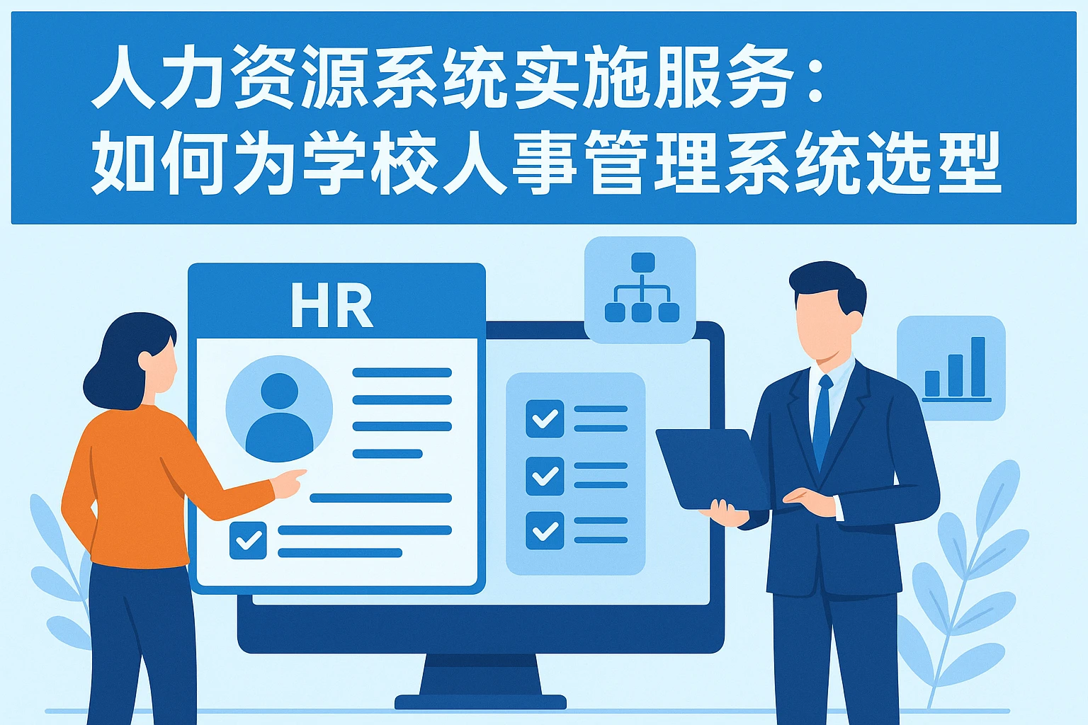 人力资源系统实施服务:如何为学校人事管理系统选型赋能