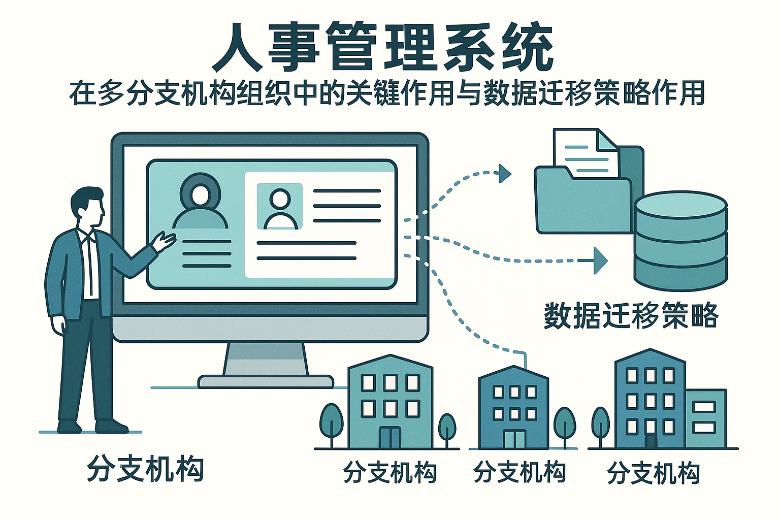 人事管理系统在多分支机构组织中的关键作用与数据迁移策略