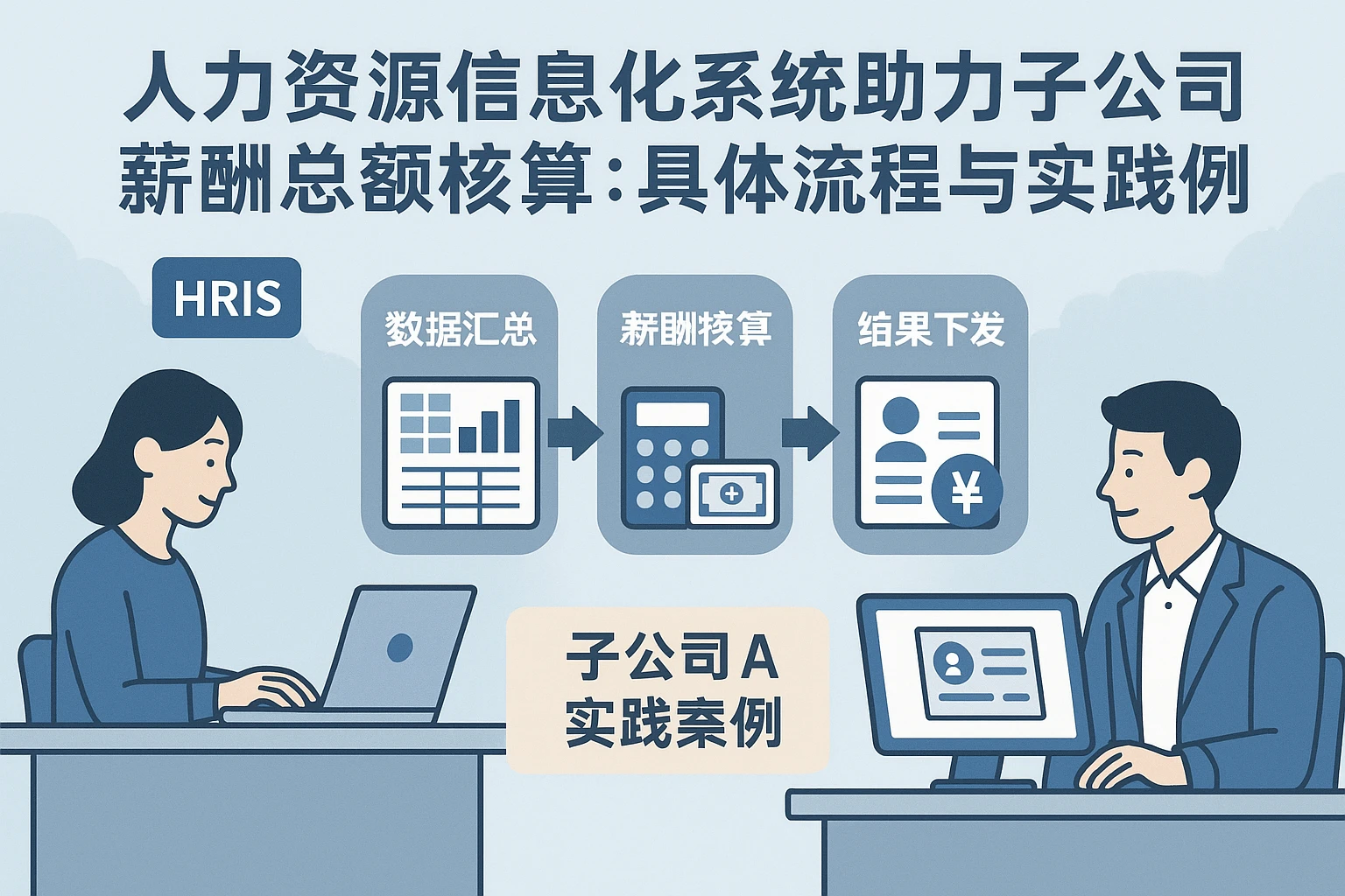 人力资源信息化系统助力子公司薪酬总额核算:具体流程与实践案例
