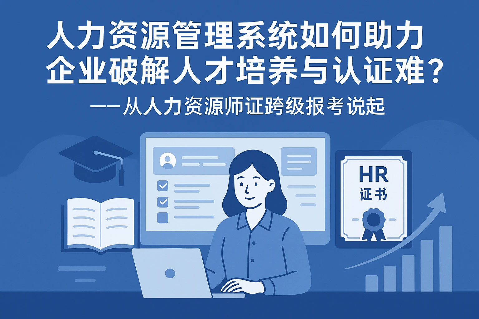 人力资源管理系统如何助力企业破解人才培养与认证难题?——从人力资源师证跨级报考说起