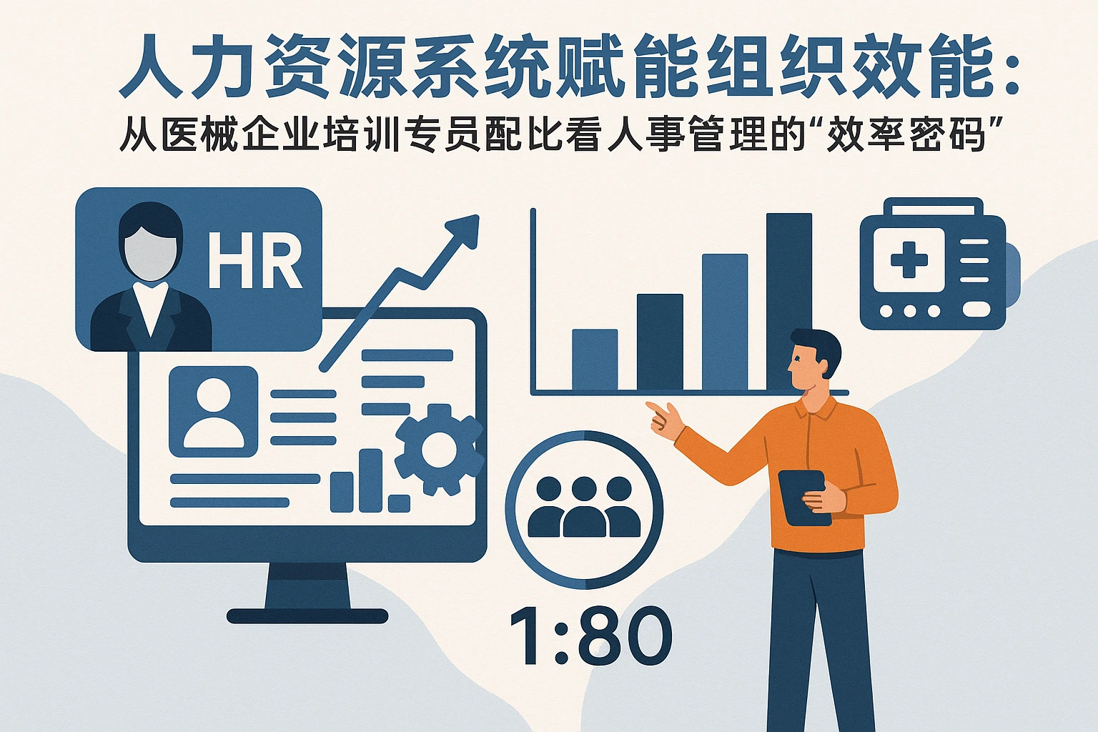 人力资源系统赋能组织效能：从医械企业培训专员配比看人事管理的“效率密码”