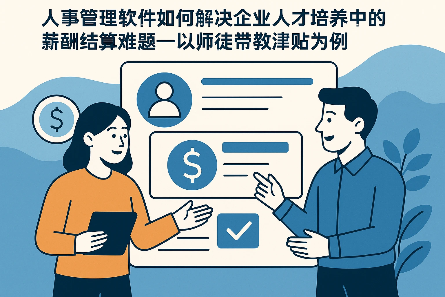 人事管理软件如何解决企业人才培养中的薪酬结算难题——以师徒带教津贴为例
