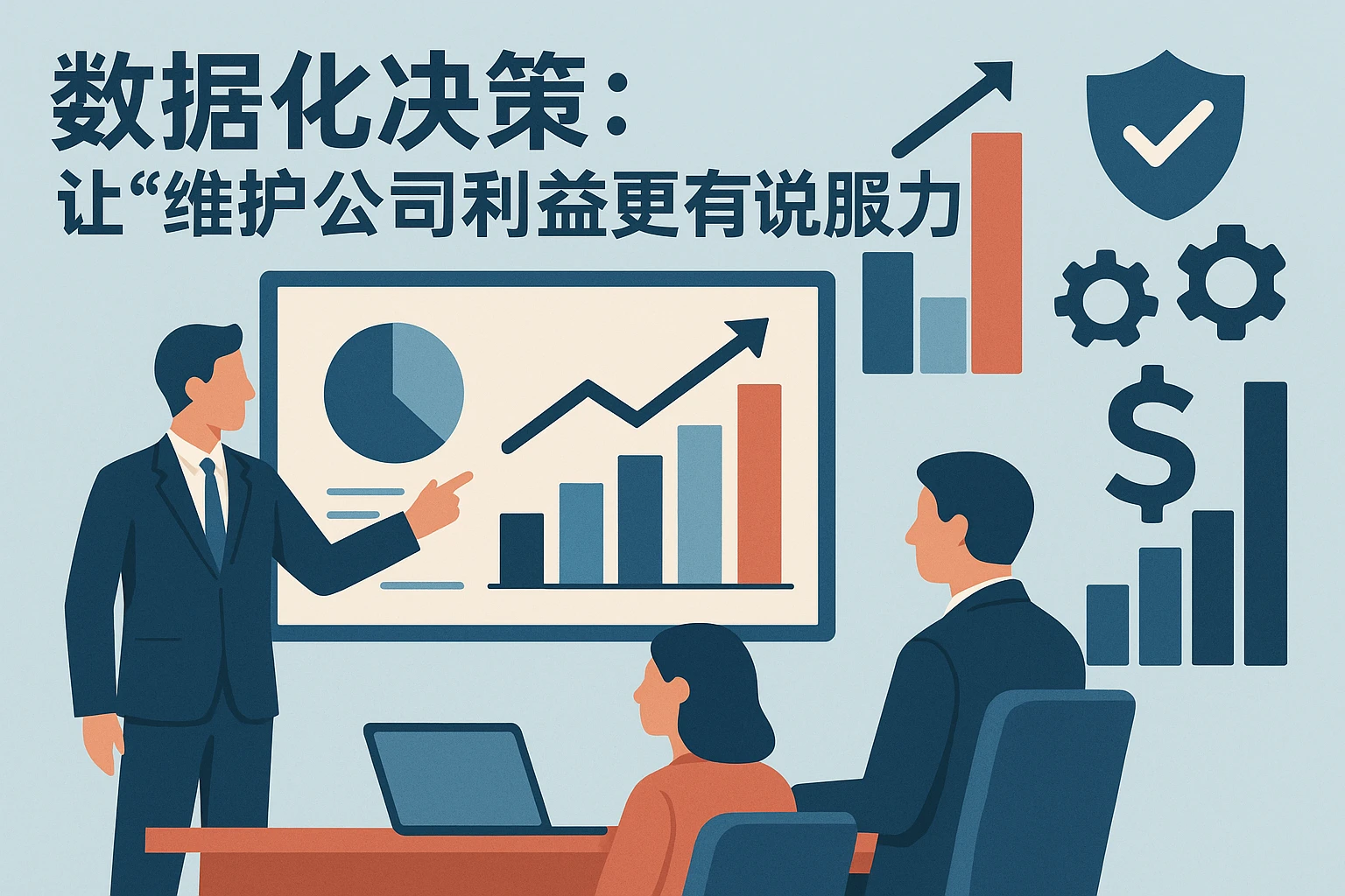2. 数据化决策:让“维护公司利益”更有说服力