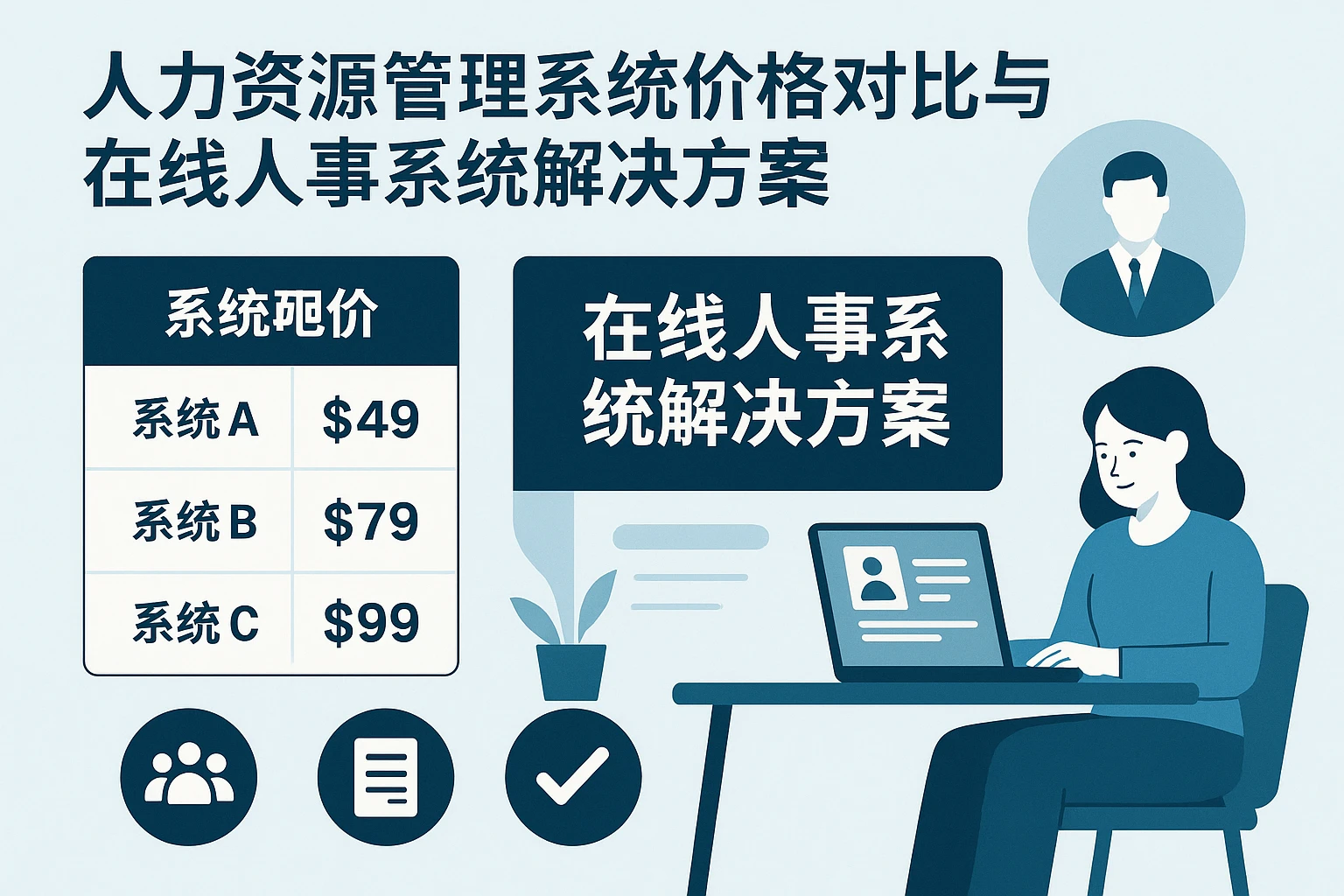 人力资源管理系统价格对比与在线人事系统解决方案