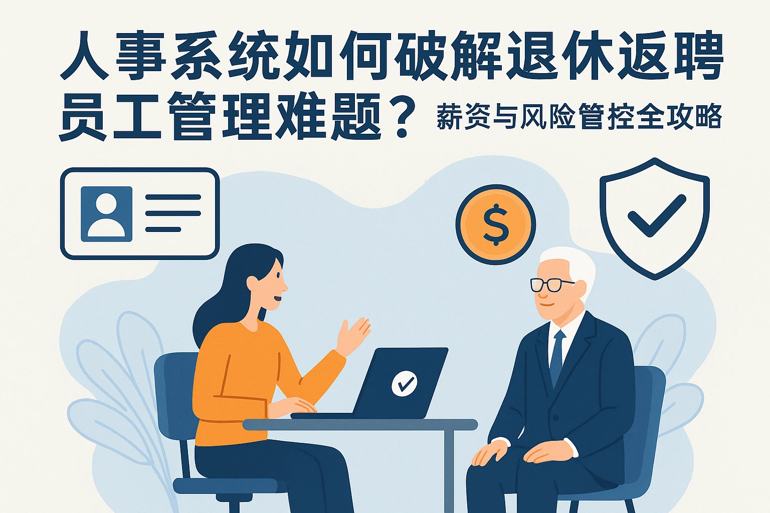 人事系统如何破解退休返聘员工管理难题？薪资与风险管控全攻略