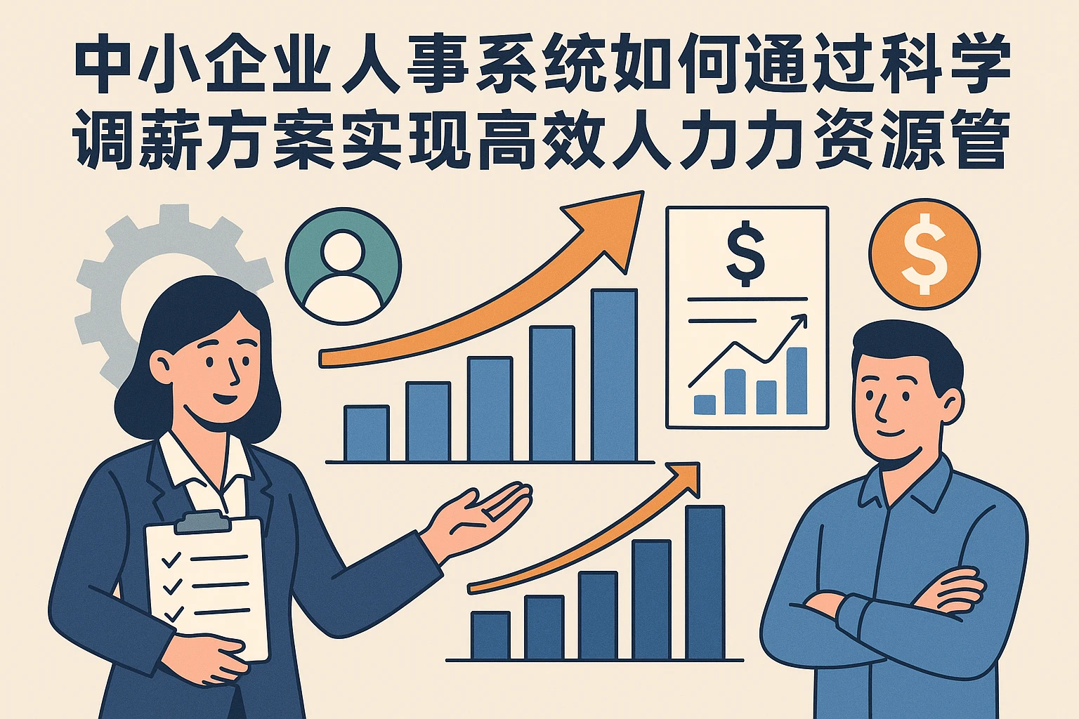 中小企业人事系统如何通过科学调薪方案实现高效人力资源管理