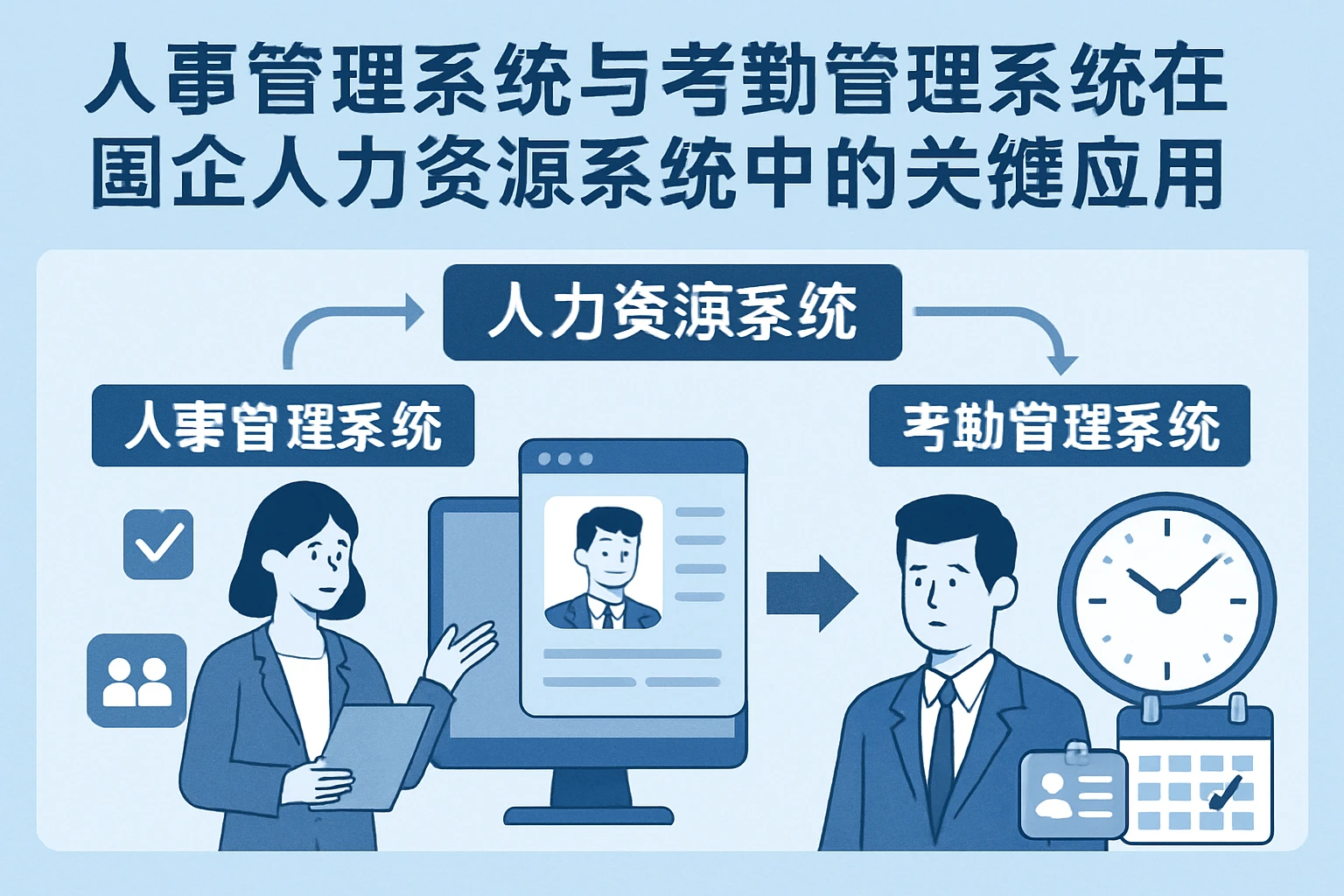 人事管理系统与考勤管理系统在国企人力资源系统中的关键应用
