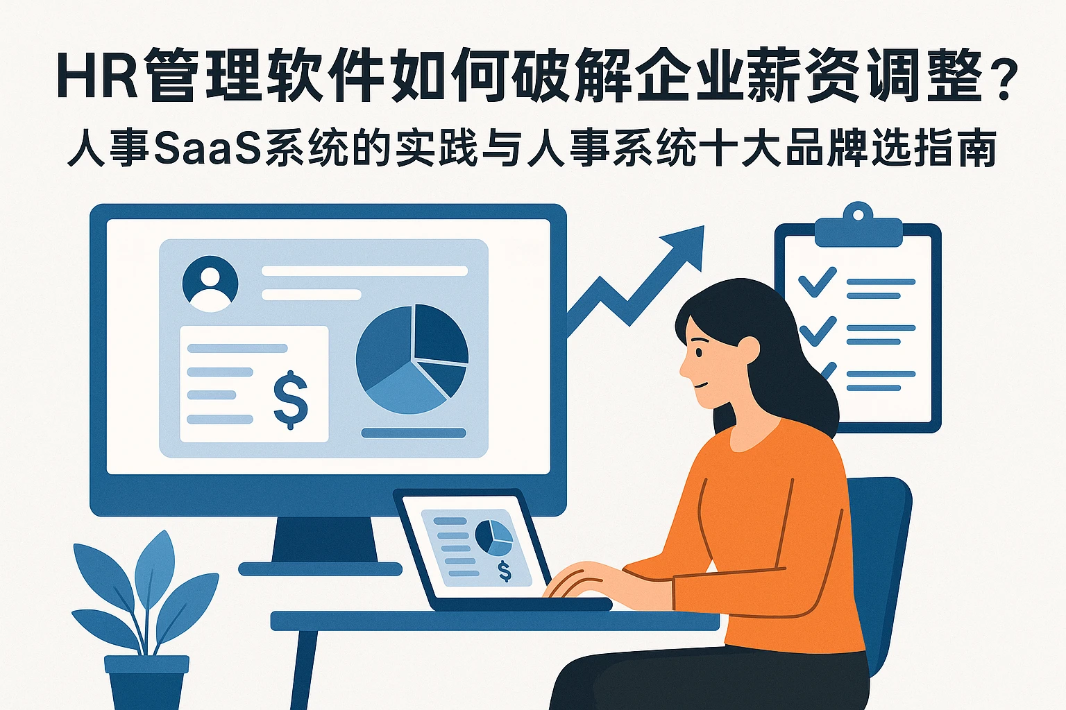 HR管理软件如何破解企业薪资调整难题？人事SaaS系统的实践与人事系统十大品牌选择指南