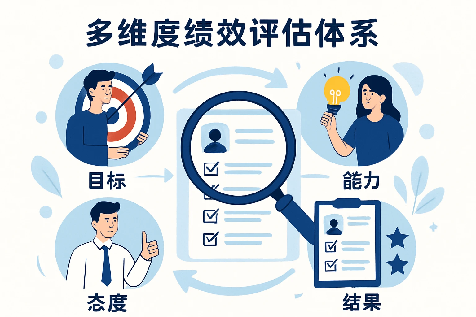 多维度绩效评估体系