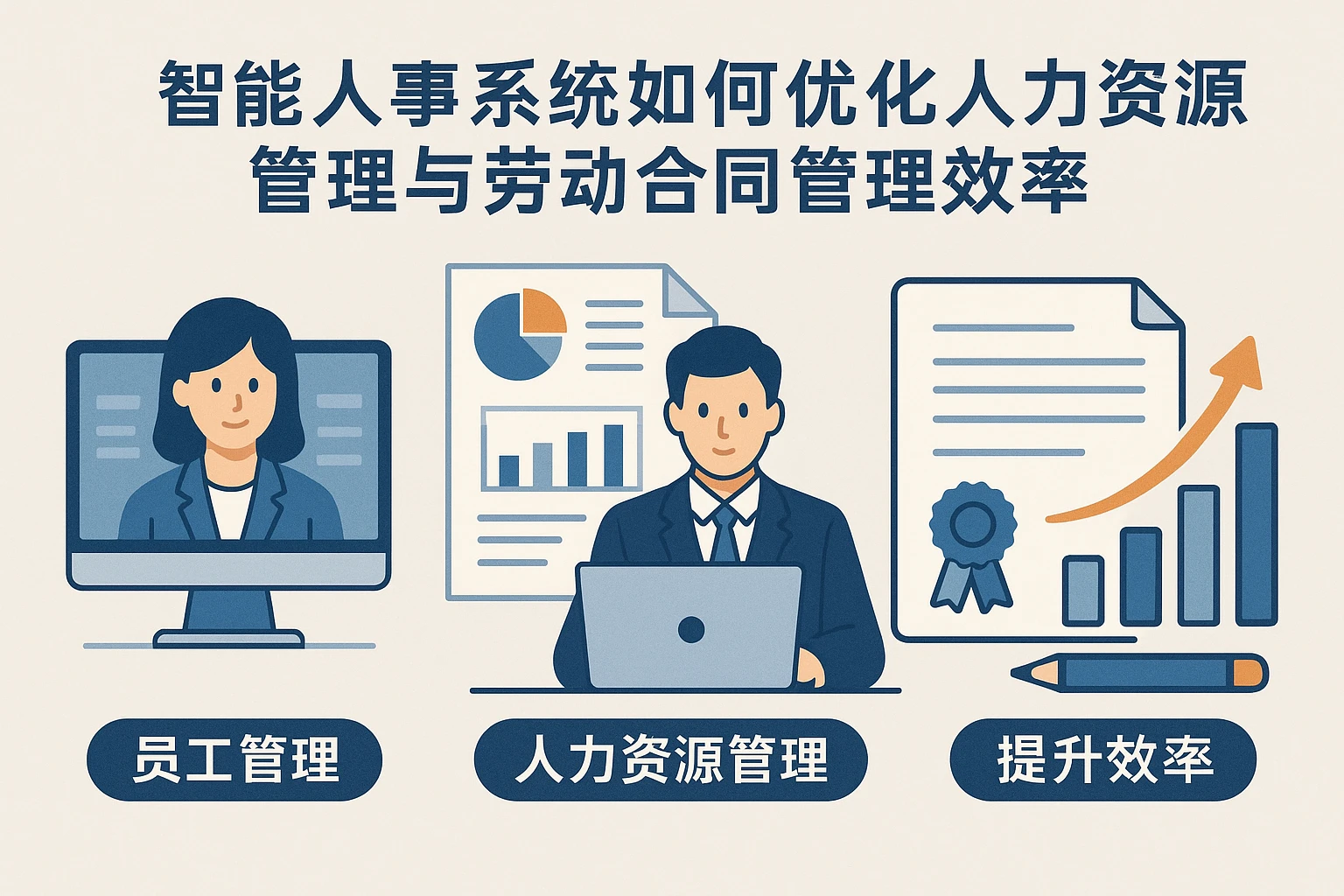 智能人事系统如何优化人力资源管理与劳动合同管理效率