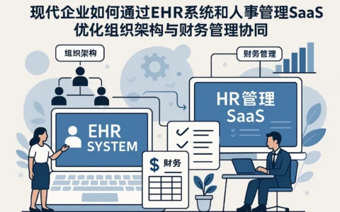 现代企业如何通过EHR系统和人事管理SaaS优化组织架构与财务管理协同