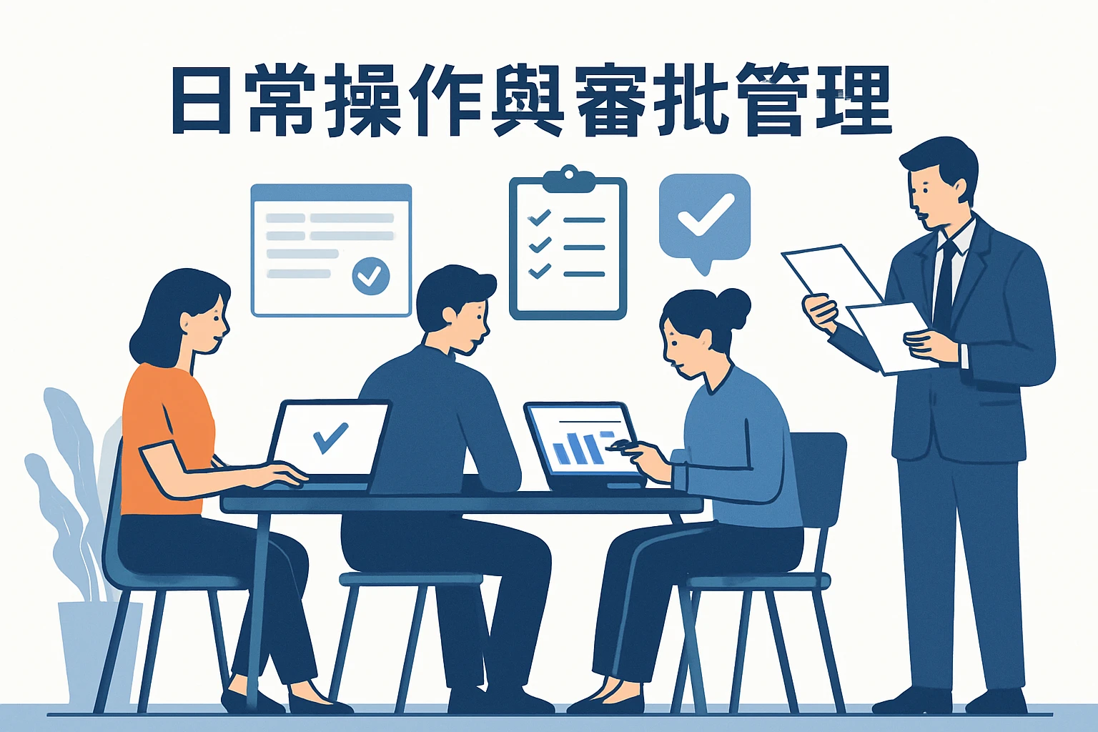 日常操作与审批管理