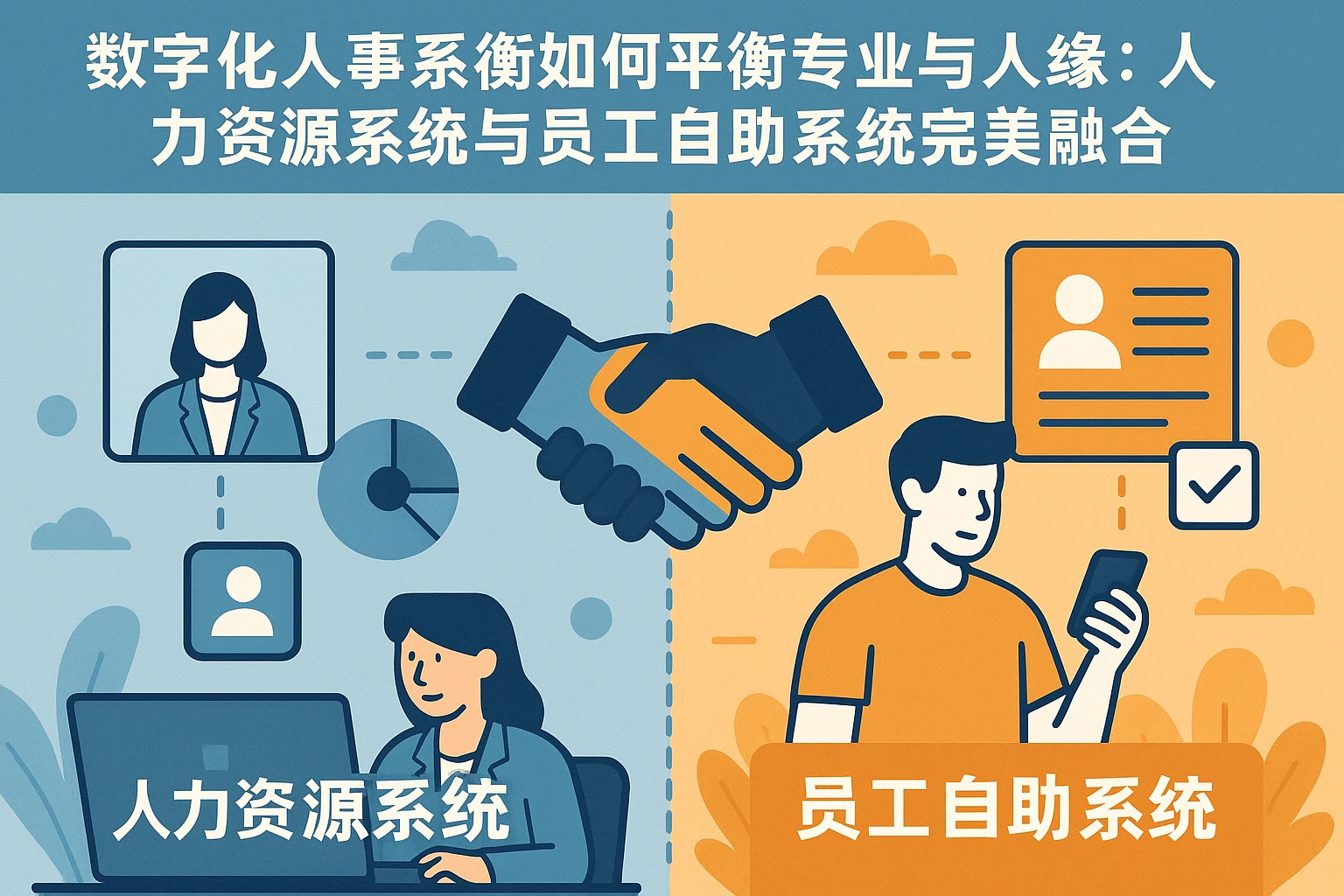 数字化人事系统如何平衡专业与人缘：人力资源系统与员工自助系统的完美融合