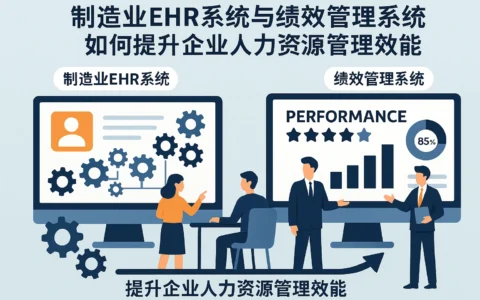 制造业ehr系统与绩效管理系统如何提升企业人力资源管理效能