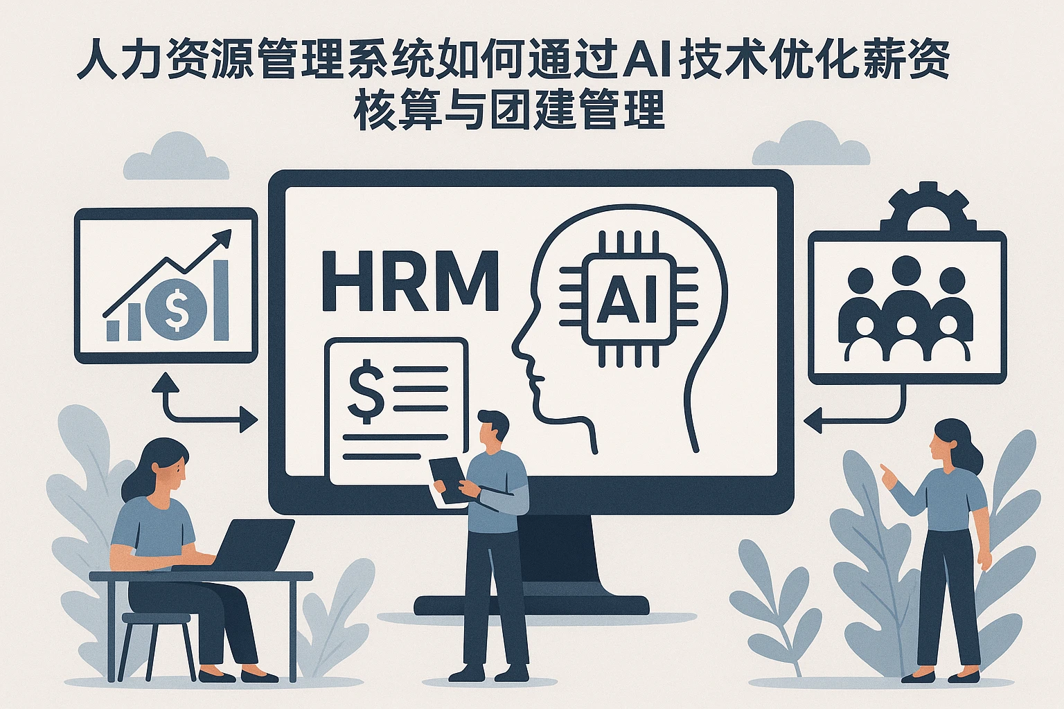 人力资源管理系统如何通过AI技术优化薪资核算与团建管理