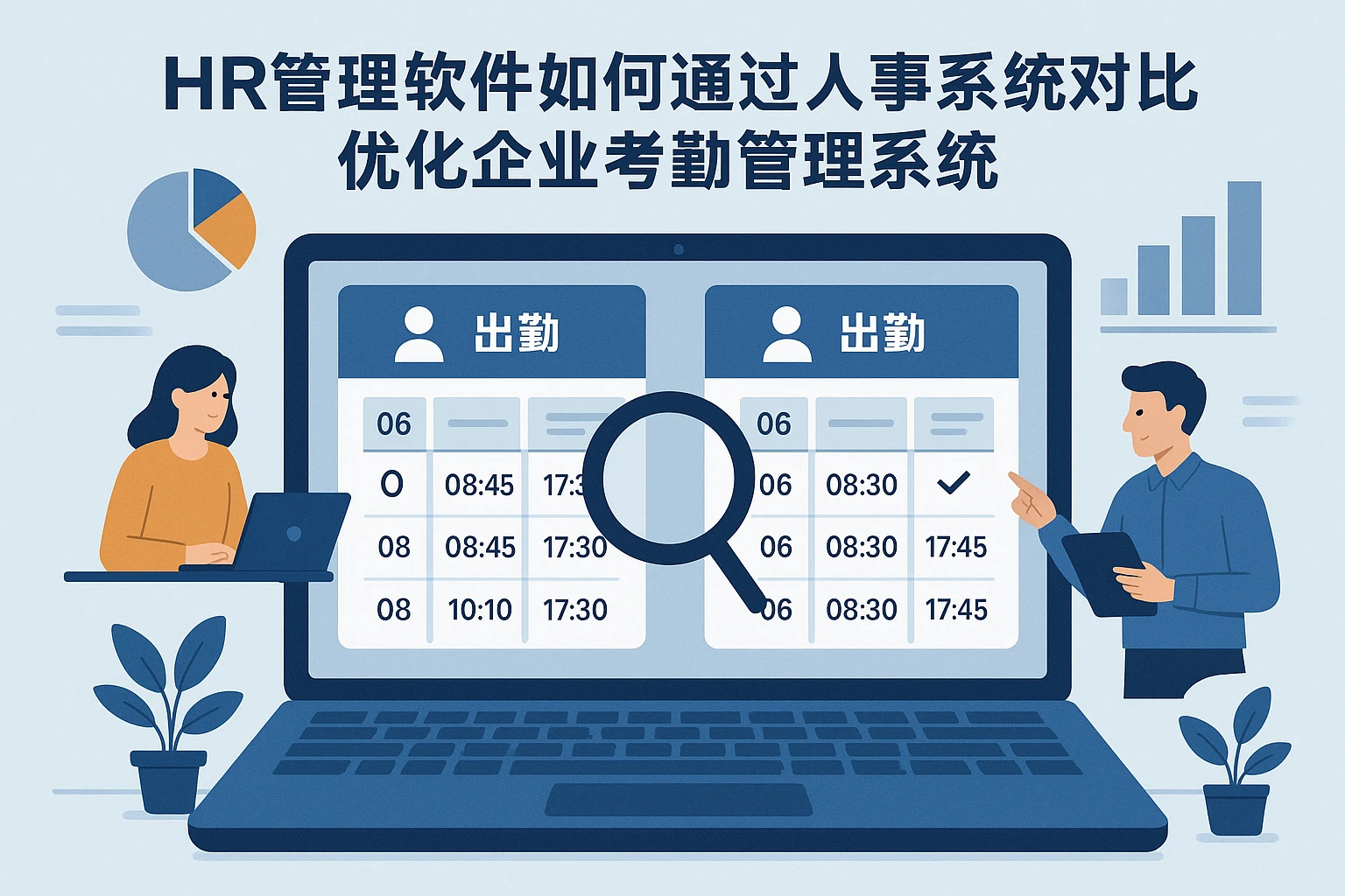 HR管理软件如何通过人事系统对比优化企业考勤管理系统