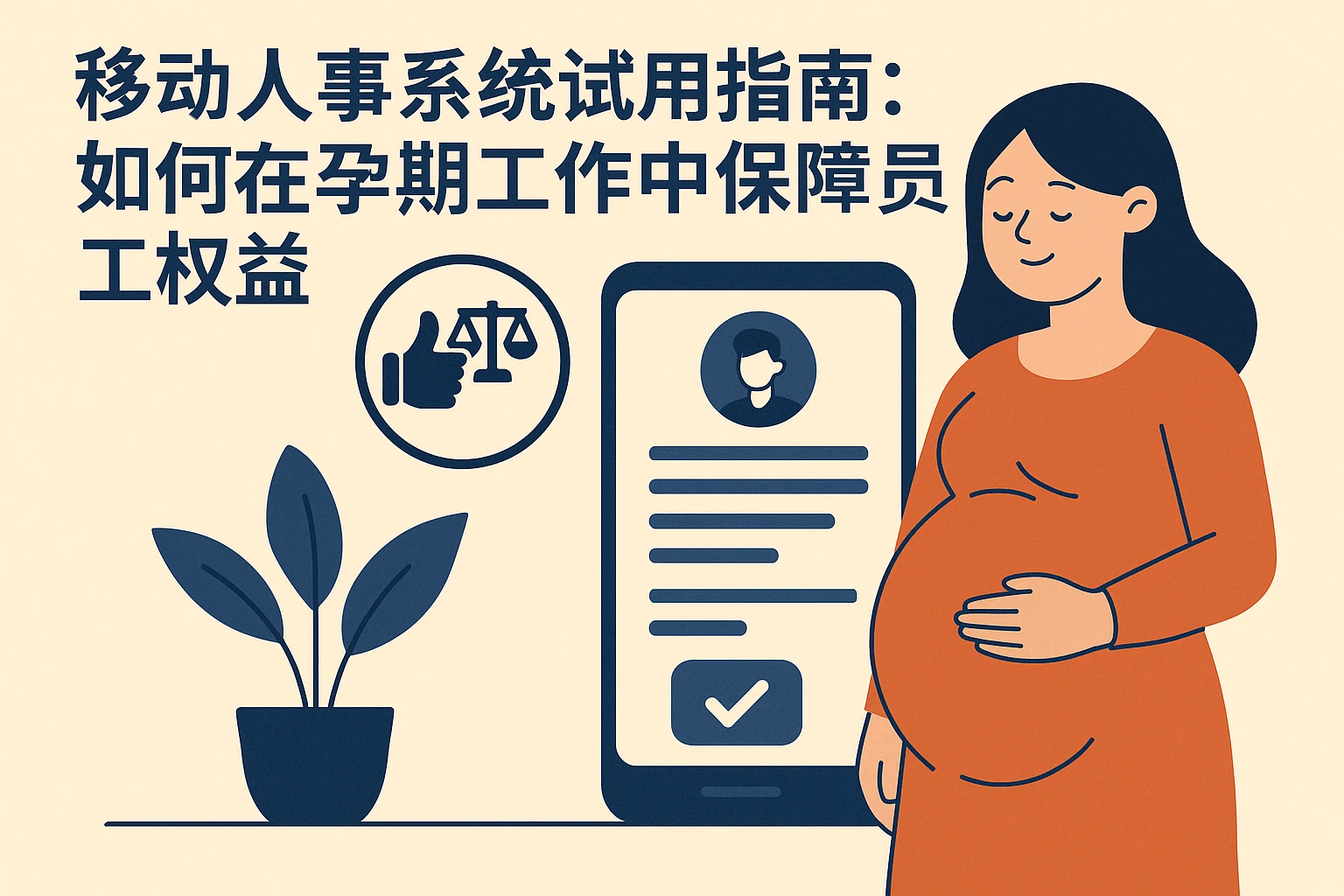 移动人事系统试用指南:如何在孕期工作中保障员工权益