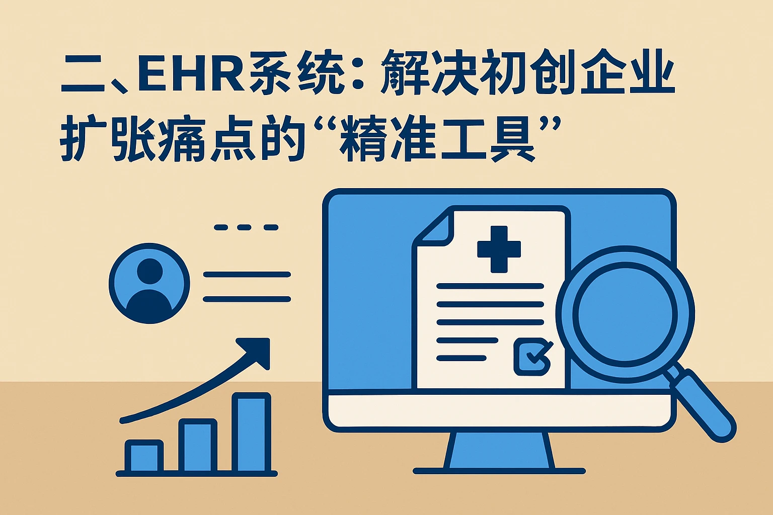 二、EHR系统:解决初创企业扩张痛点的“精准工具”