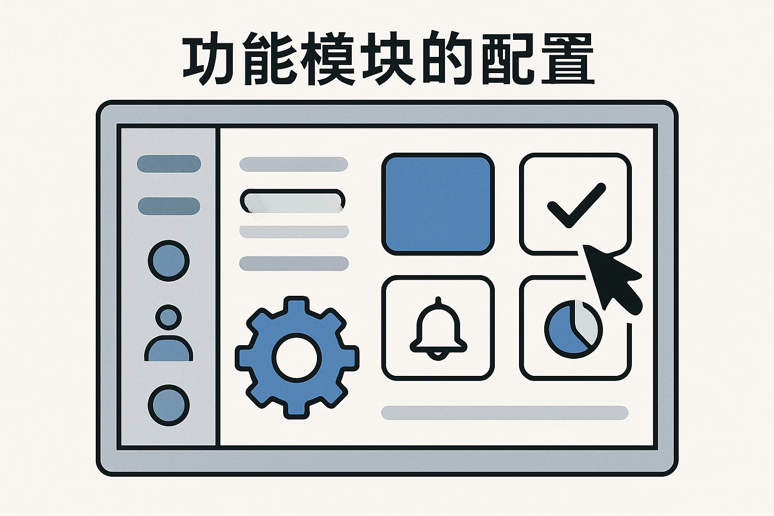 功能模块的配置