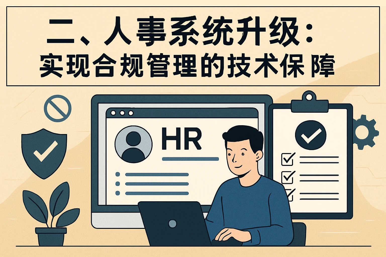 二、人事系统升级:实现合规管理的技术保障