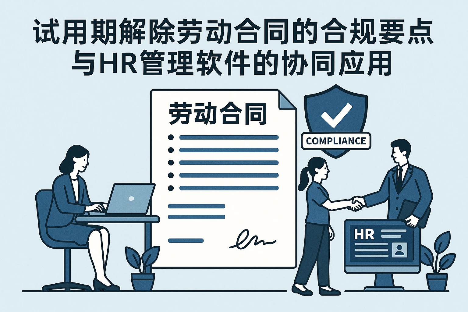 试用期解除劳动合同的合规要点与HR管理软件的协同应用