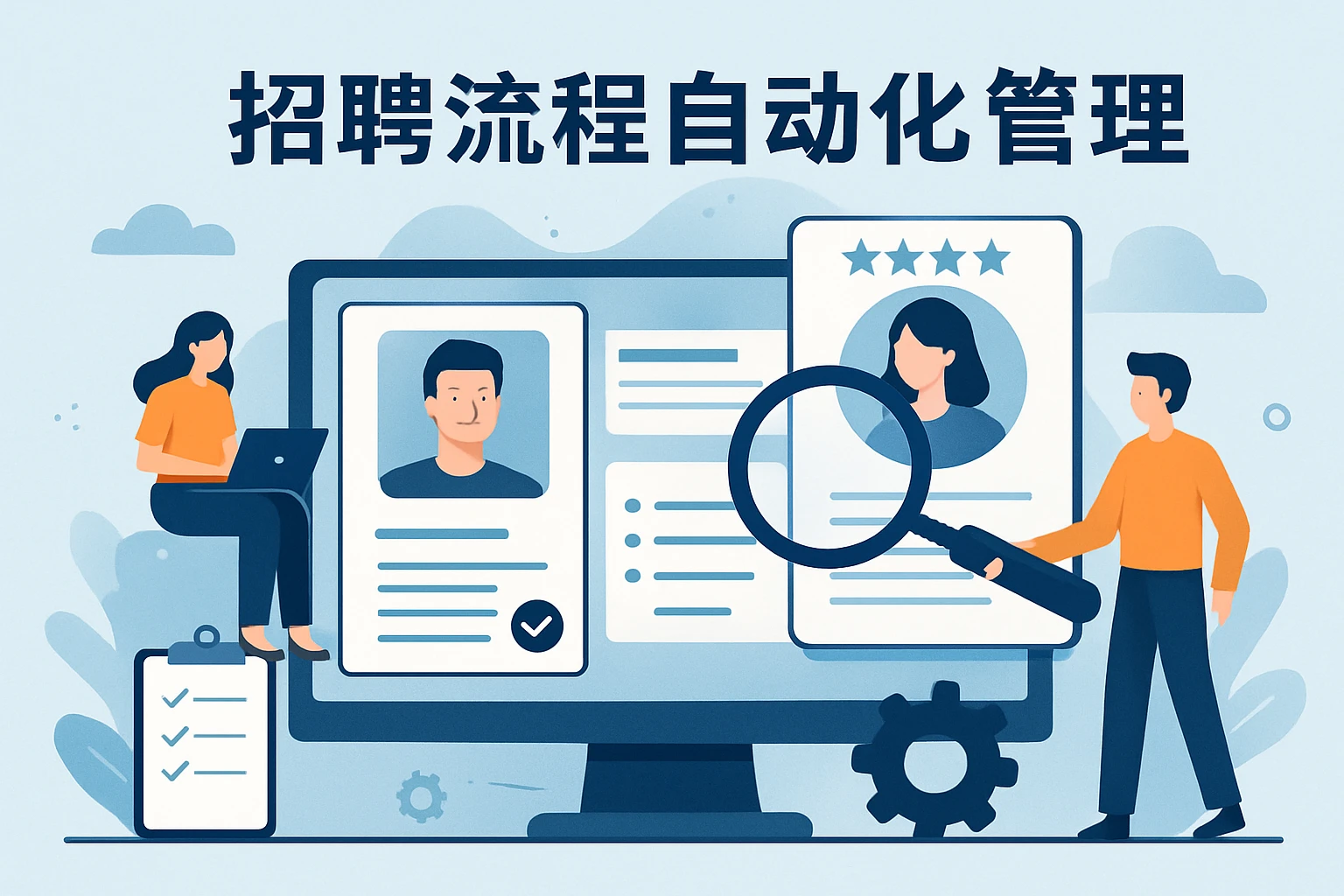 招聘流程自动化管理
