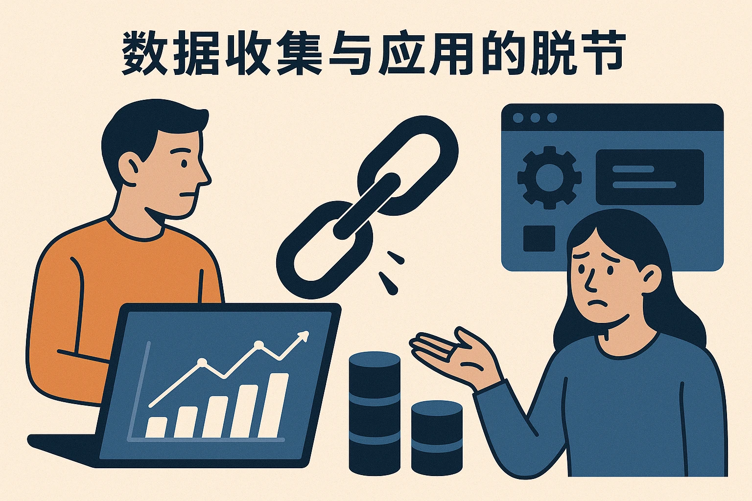 数据收集与应用的脱节