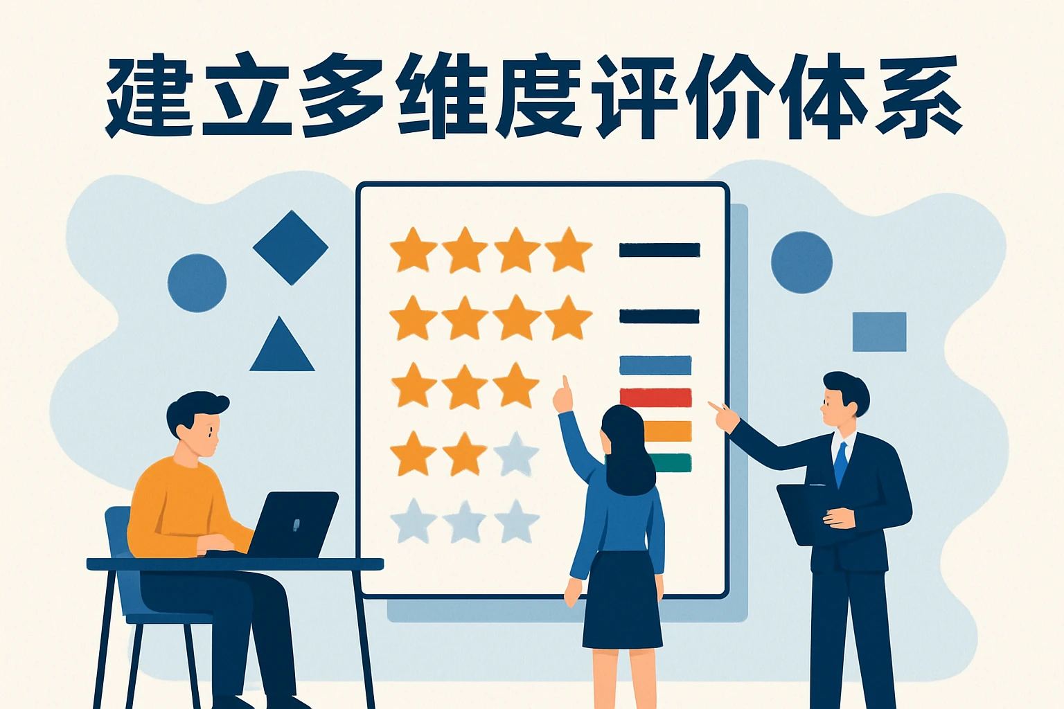建立多维度评价体系