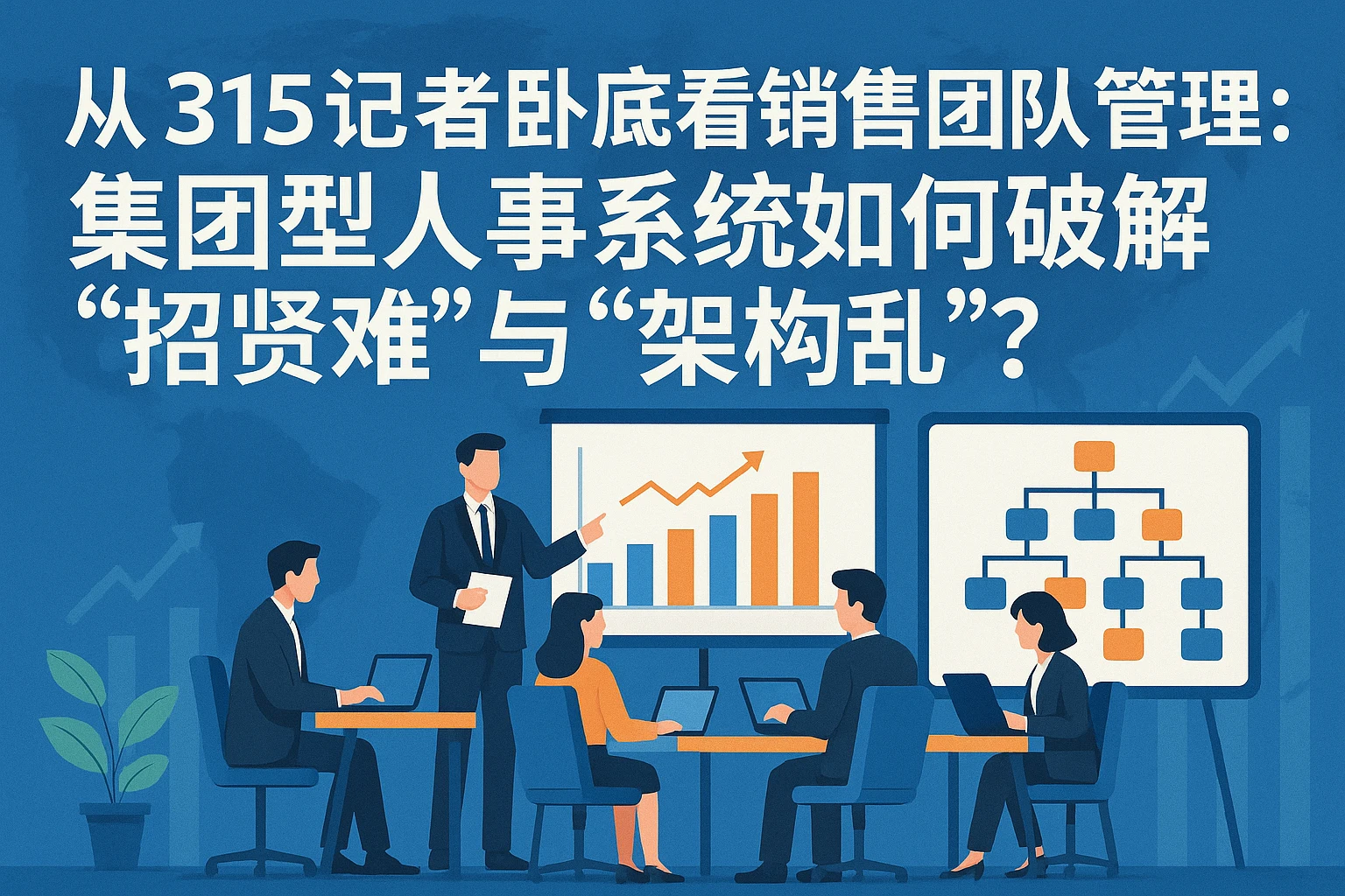 从315记者卧底看销售团队管理:集团型人事系统如何破解“招贤难”与“架构乱”?