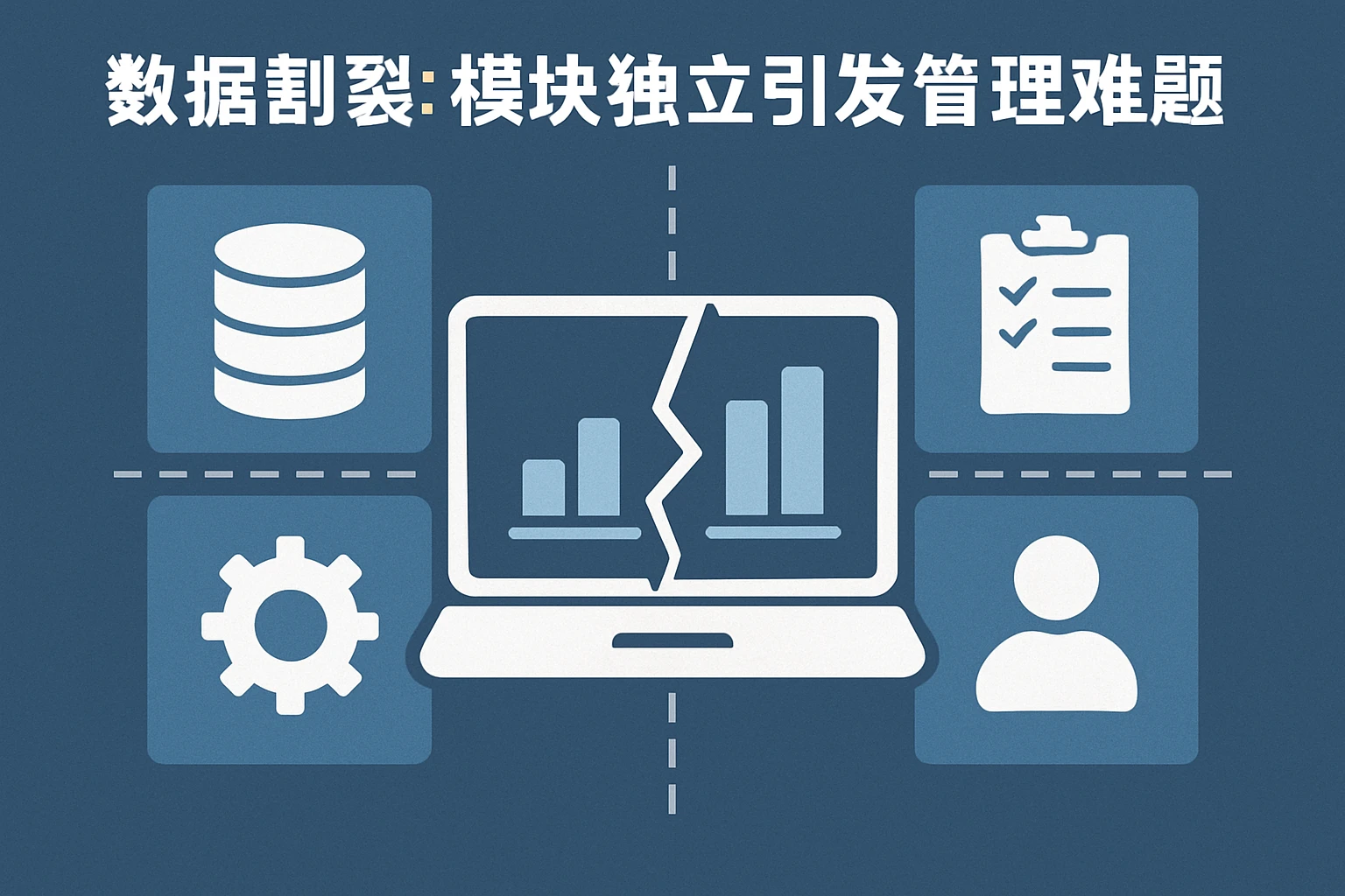 2. 数据割裂：模块独立引发管理难题