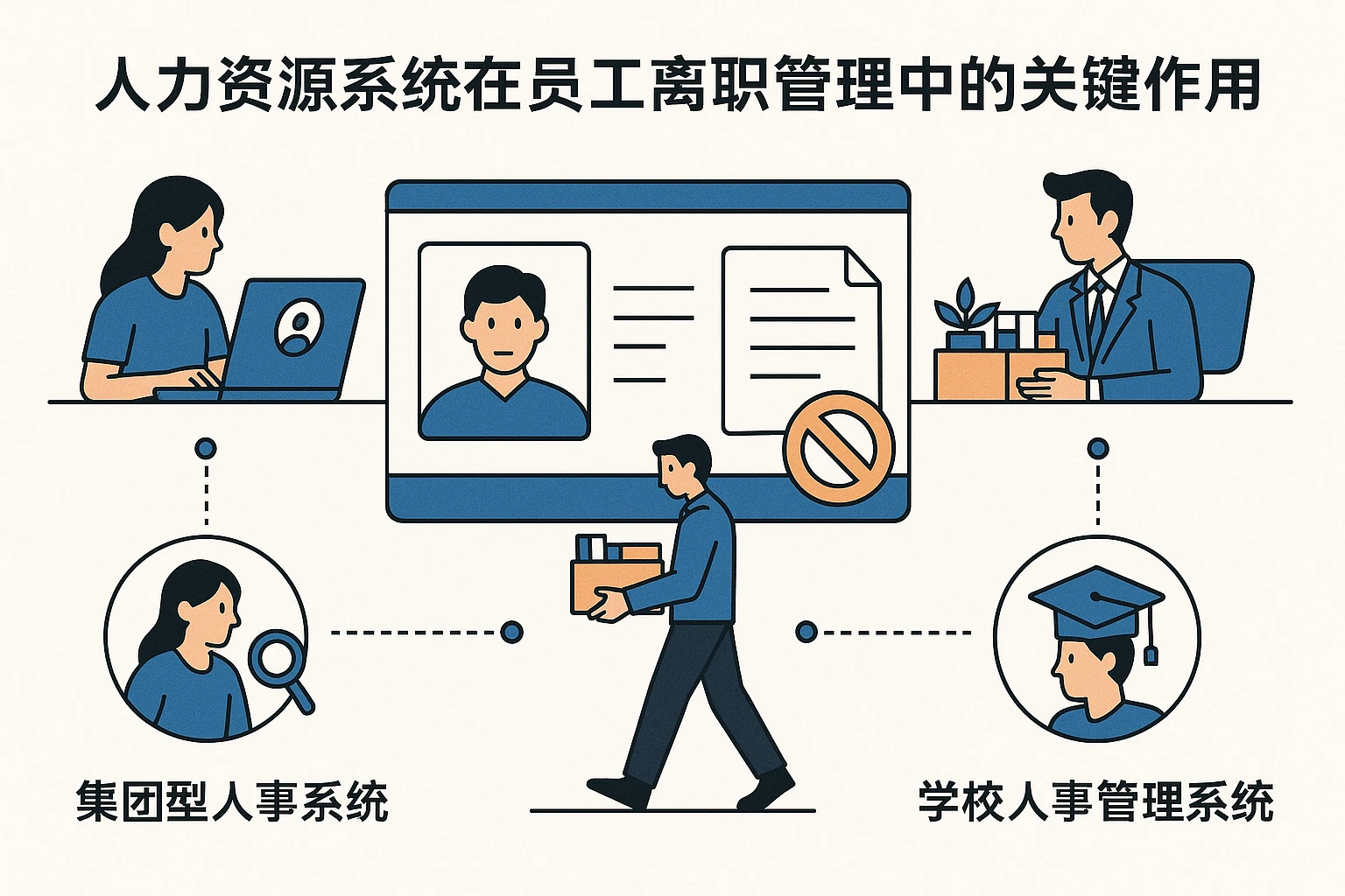人力资源系统在员工离职管理中的关键作用 - 以集团型人事系统和学校人事管理系统为例