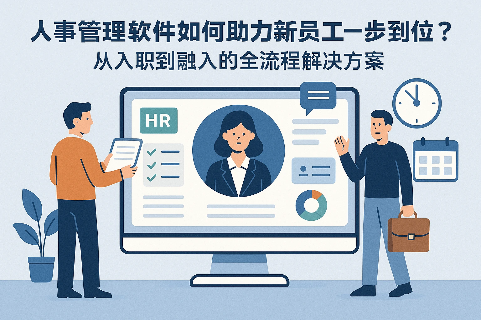 人事管理软件如何助力新员工“一步到位”?从入职到融入的全流程解决方案