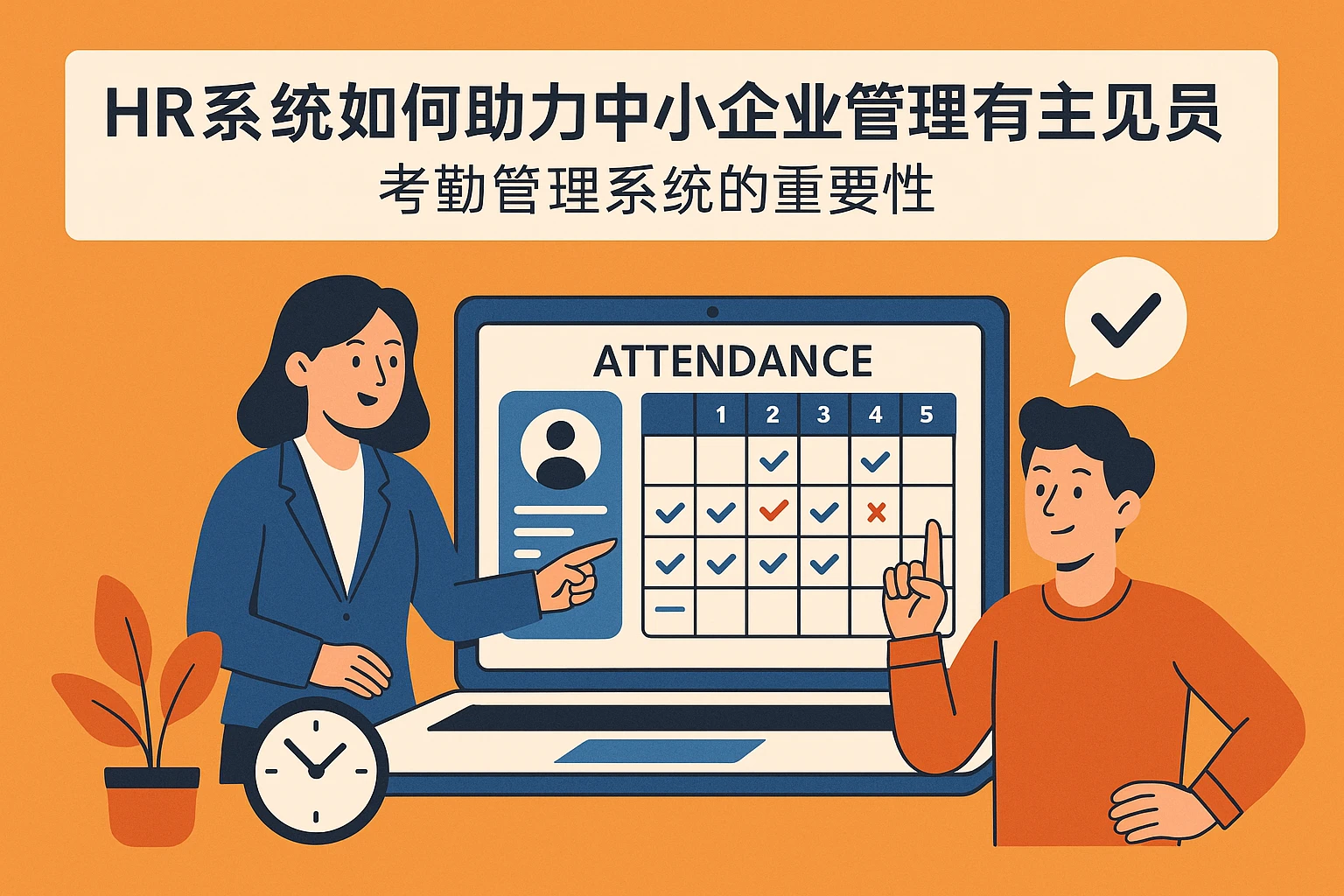 HR系统如何助力中小企业管理有主见员工——考勤管理系统的重要性