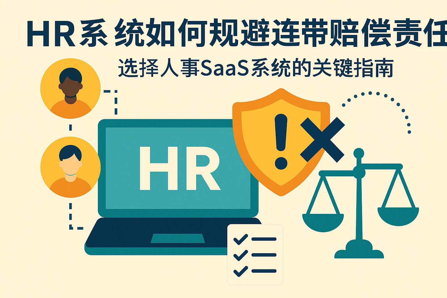HR系统如何规避连带赔偿责任 - 选择人事SaaS系统的关键指南