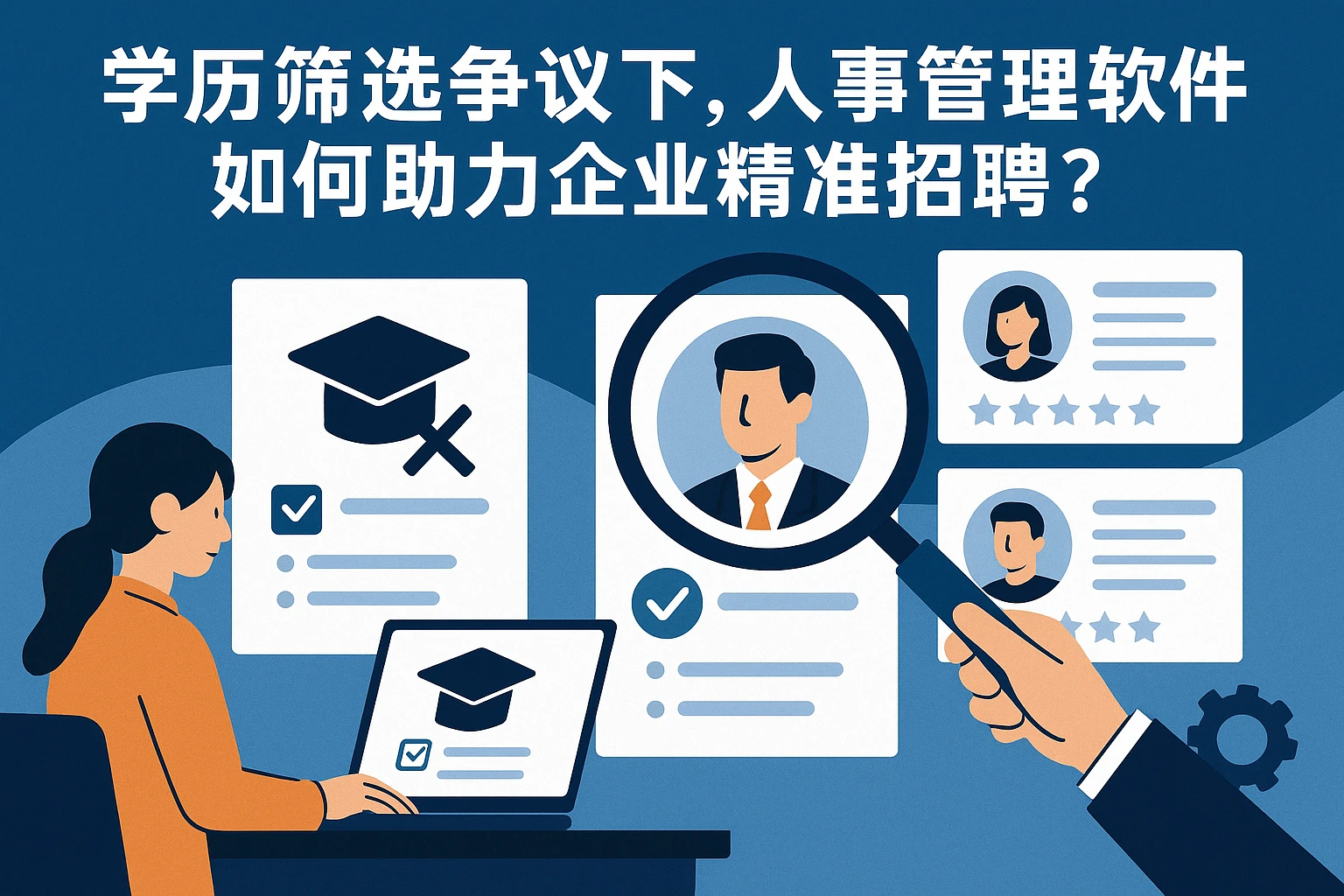 学历筛选争议下，人事管理软件如何助力企业精准招聘？