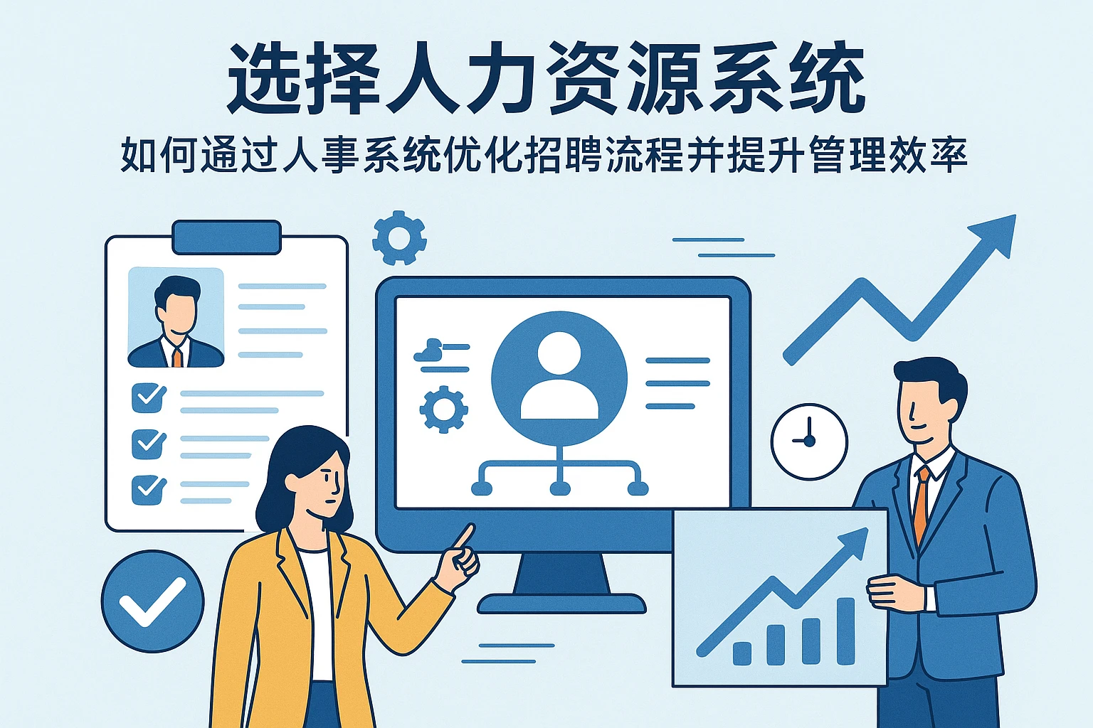 选择人力资源系统：如何通过人事系统优化招聘流程并提升管理效率