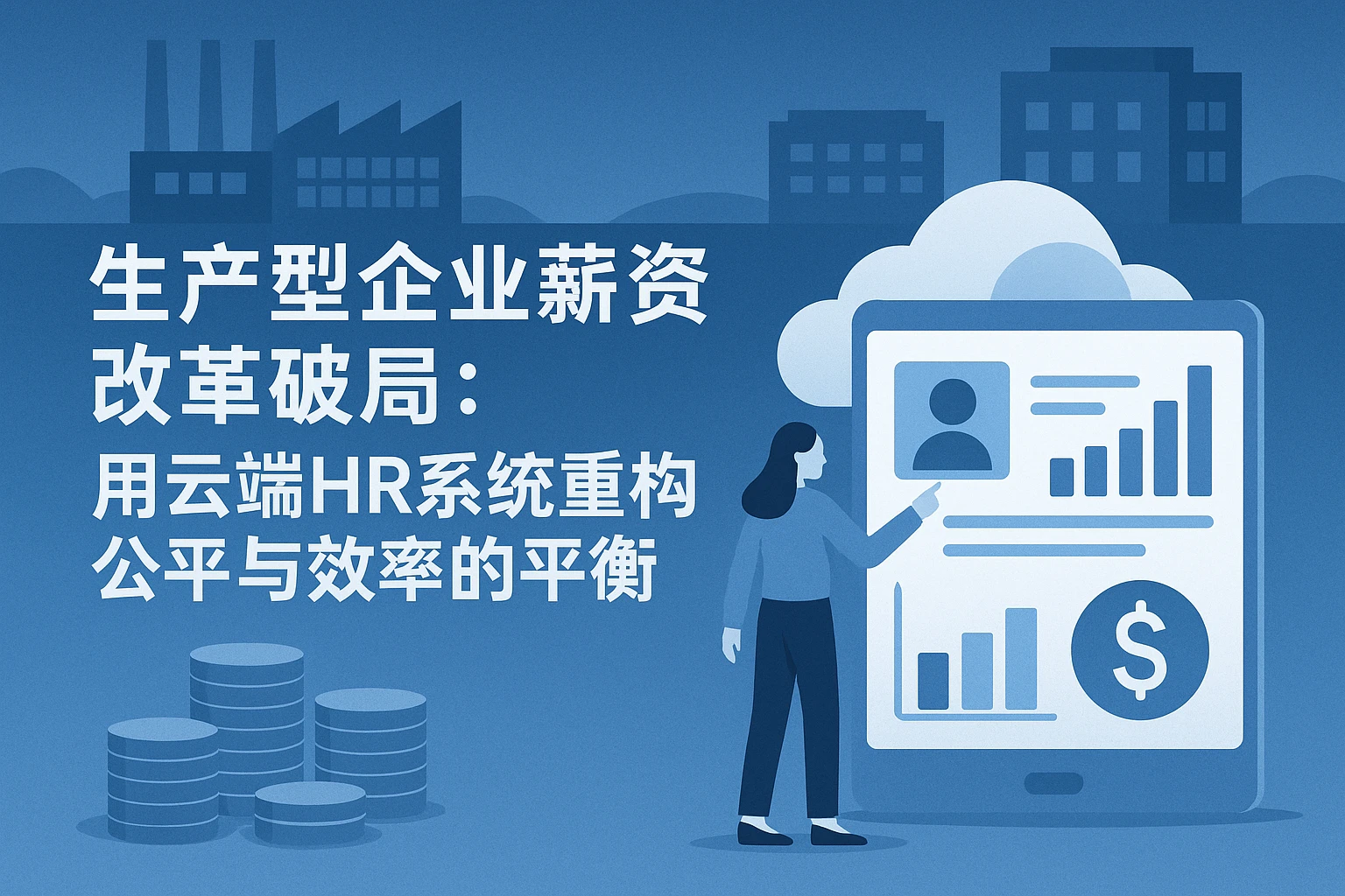 生产型企业薪资改革破局:用云端HR系统重构公平与效率的平衡