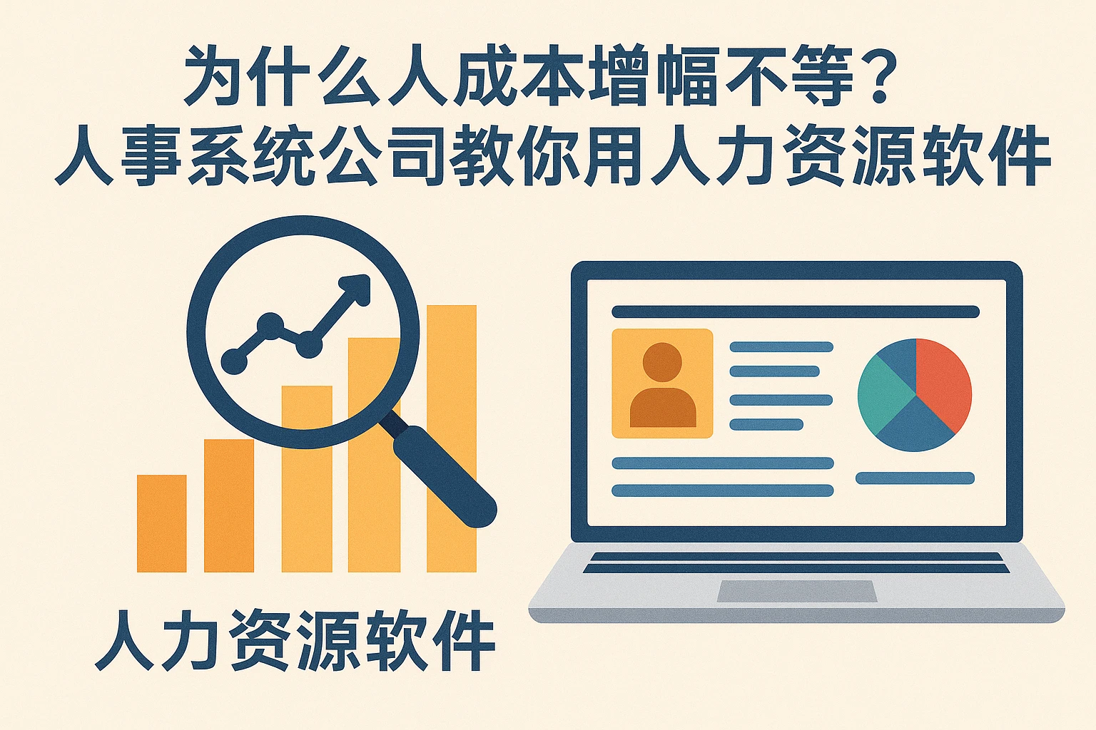 为什么人力成本增幅不等？人事系统公司教你用人力资源软件精准分析