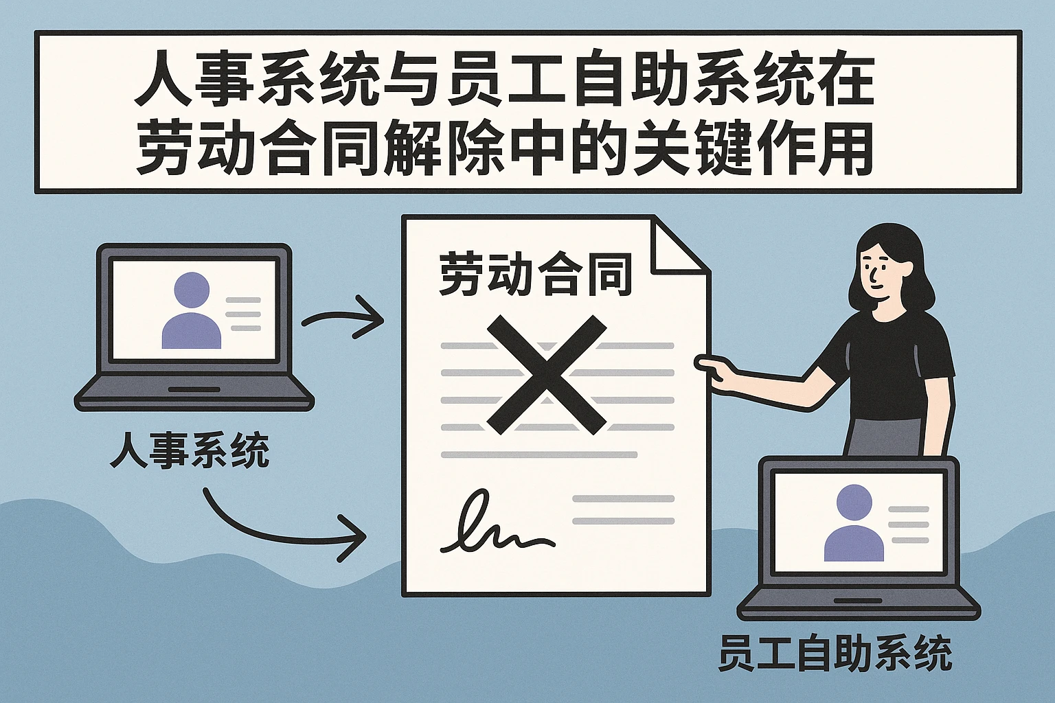 人事系统与员工自助系统在劳动合同解除中的关键作用