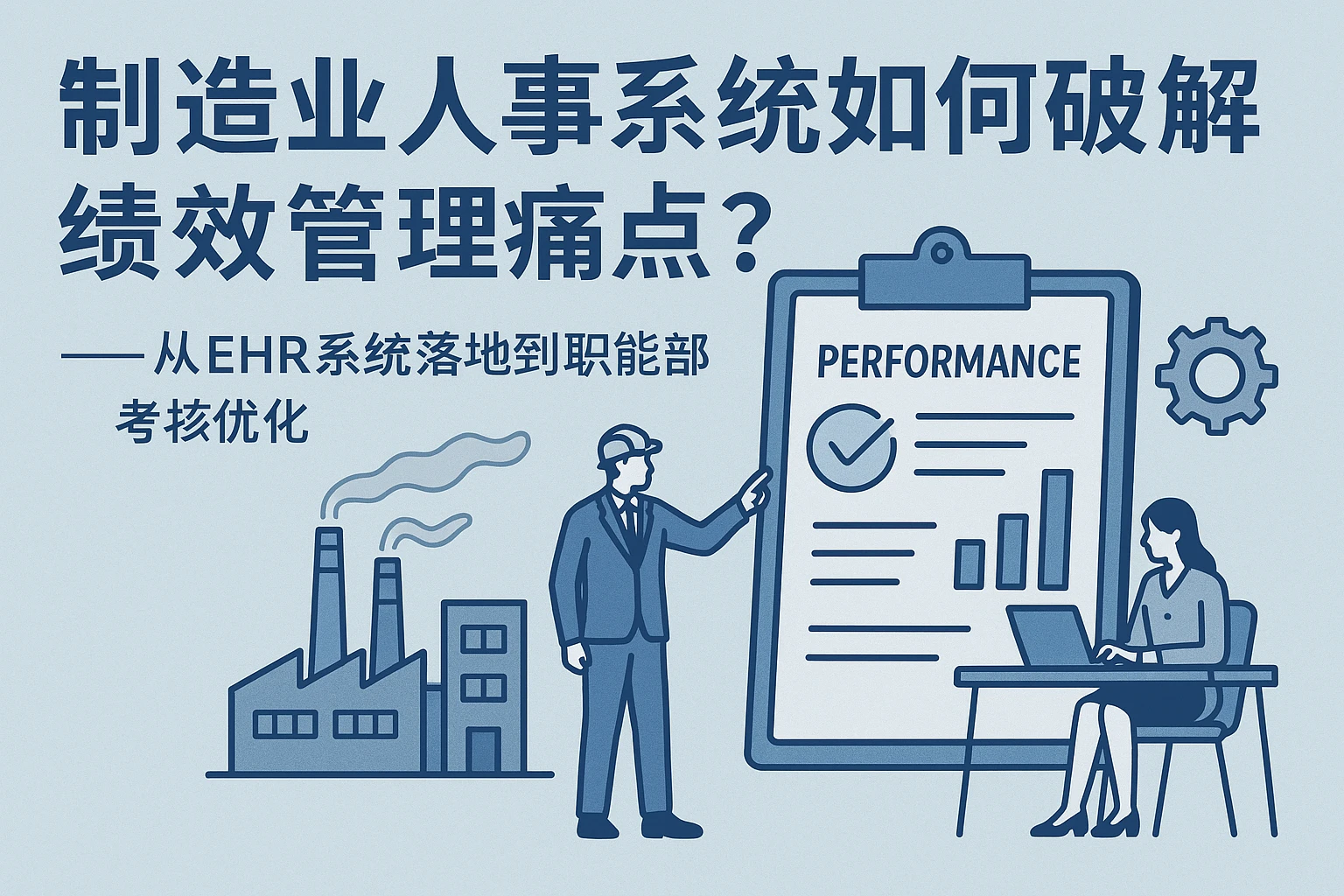 制造业人事系统如何破解绩效管理痛点？——从EHR系统落地到职能部门考核优化