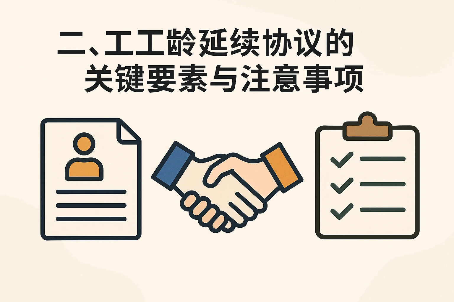 二、工龄延续协议的关键要素与注意事项